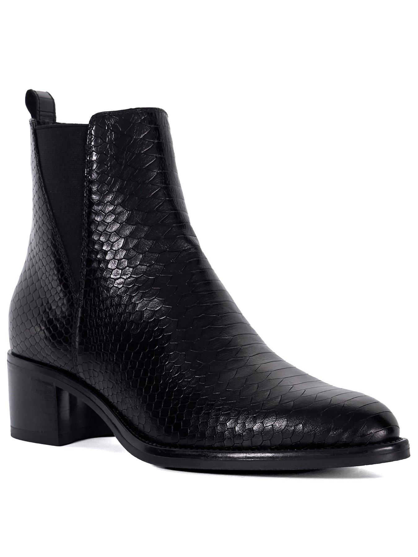 dune-london-pouring-textured-ankle-boot-blackstillFront