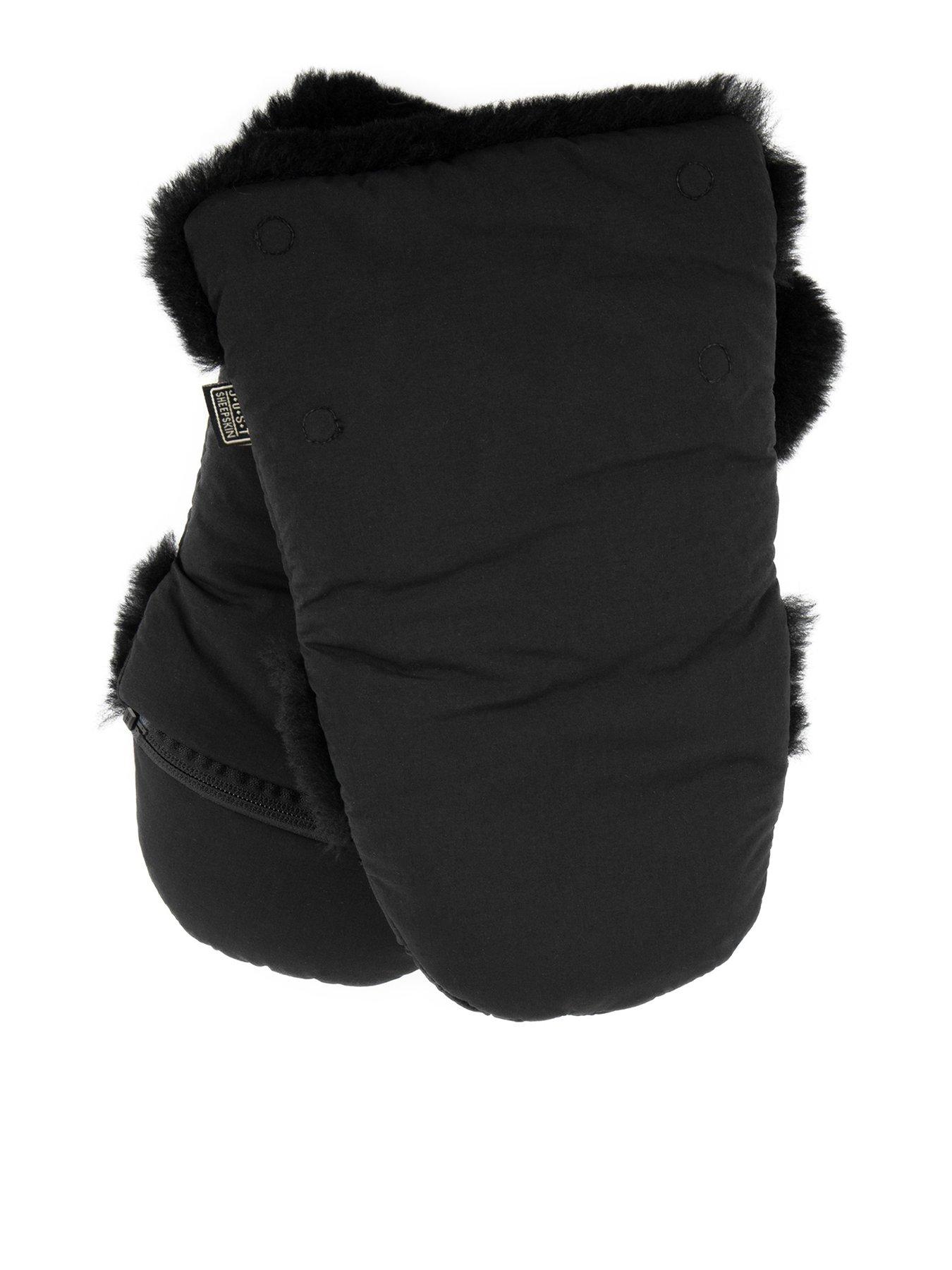 TOTES Just Sheepskin Nadia Sheepskin Stroller Mittens