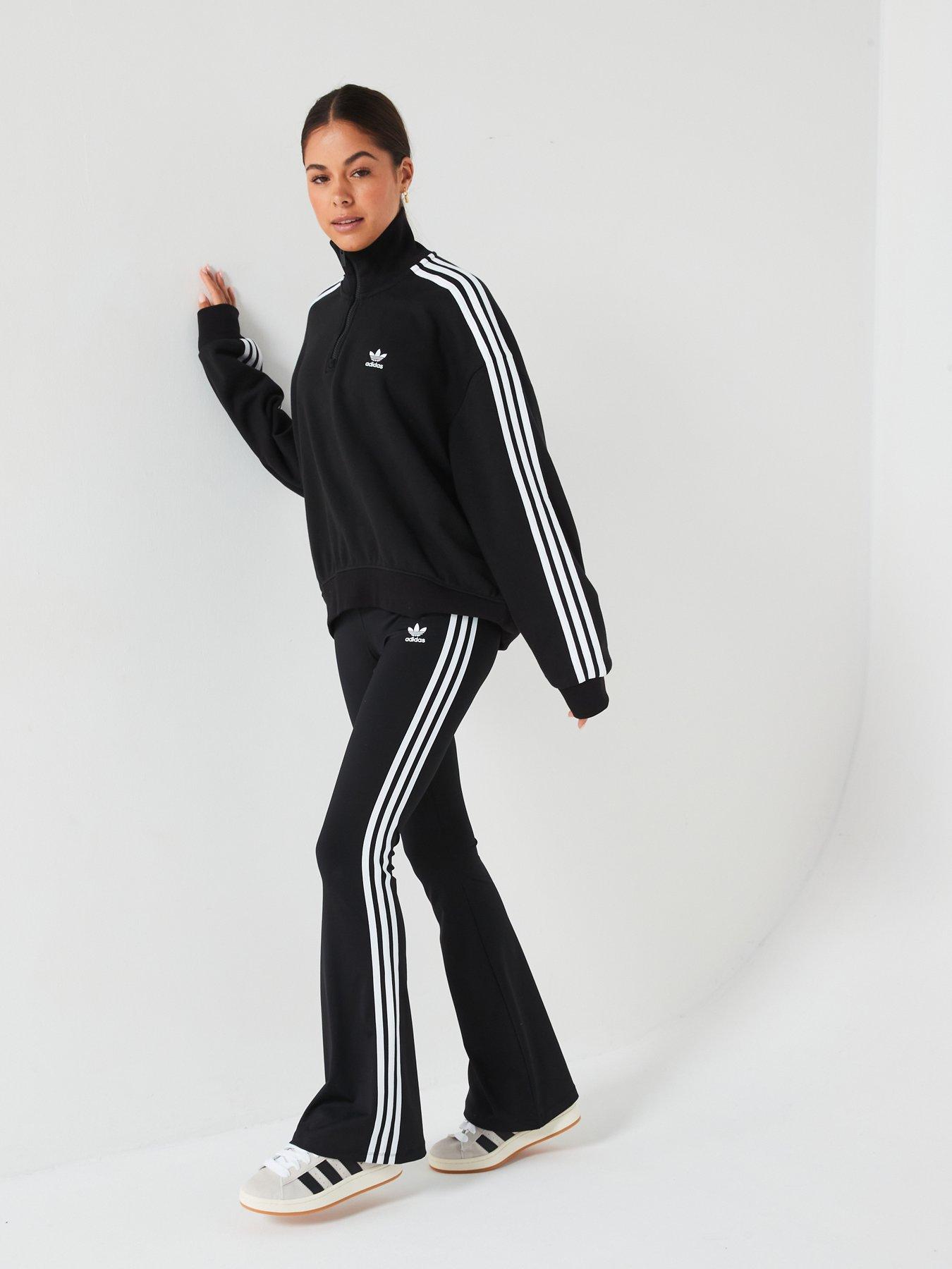 adidas-womens-flared-leggings-blackdetail