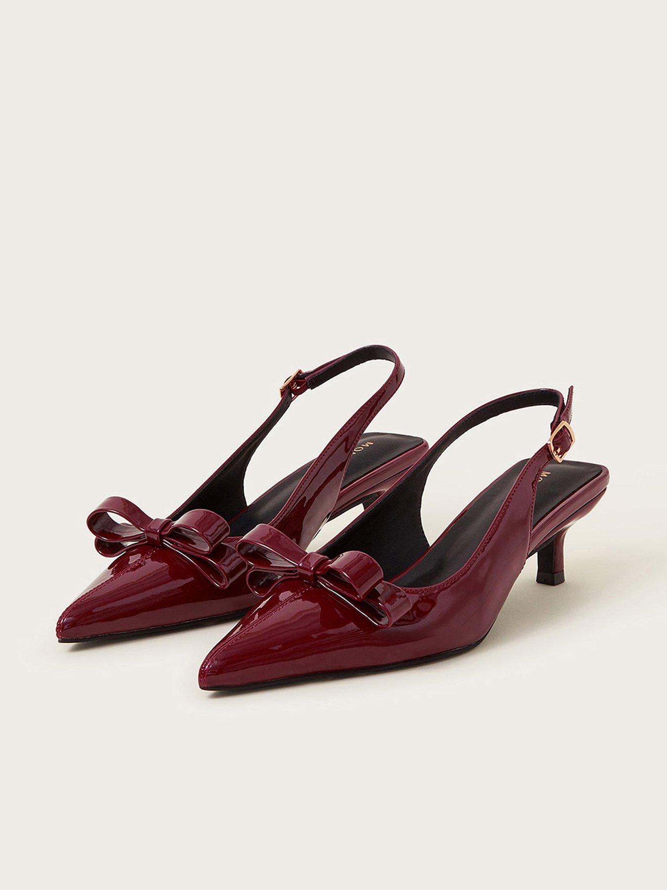 monsoon-mira-patent-sling-back-burgundystillFront