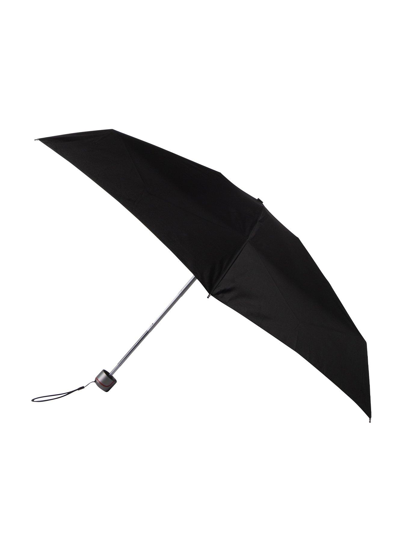 Image of TOTES Totes Xtra Strong Mini Black Umbrella