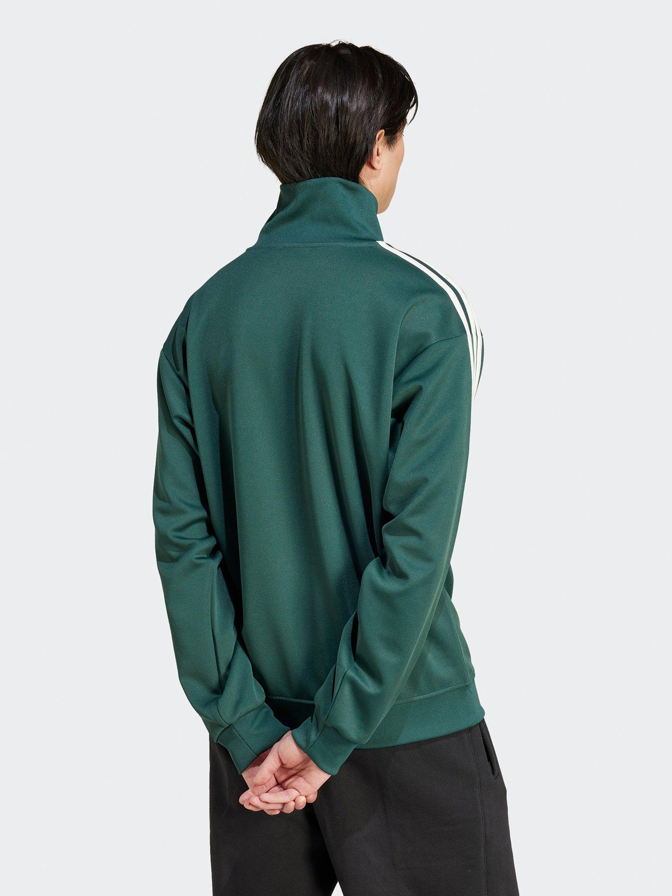 adidas-mens-funnelneck-track-top-greenstillFront