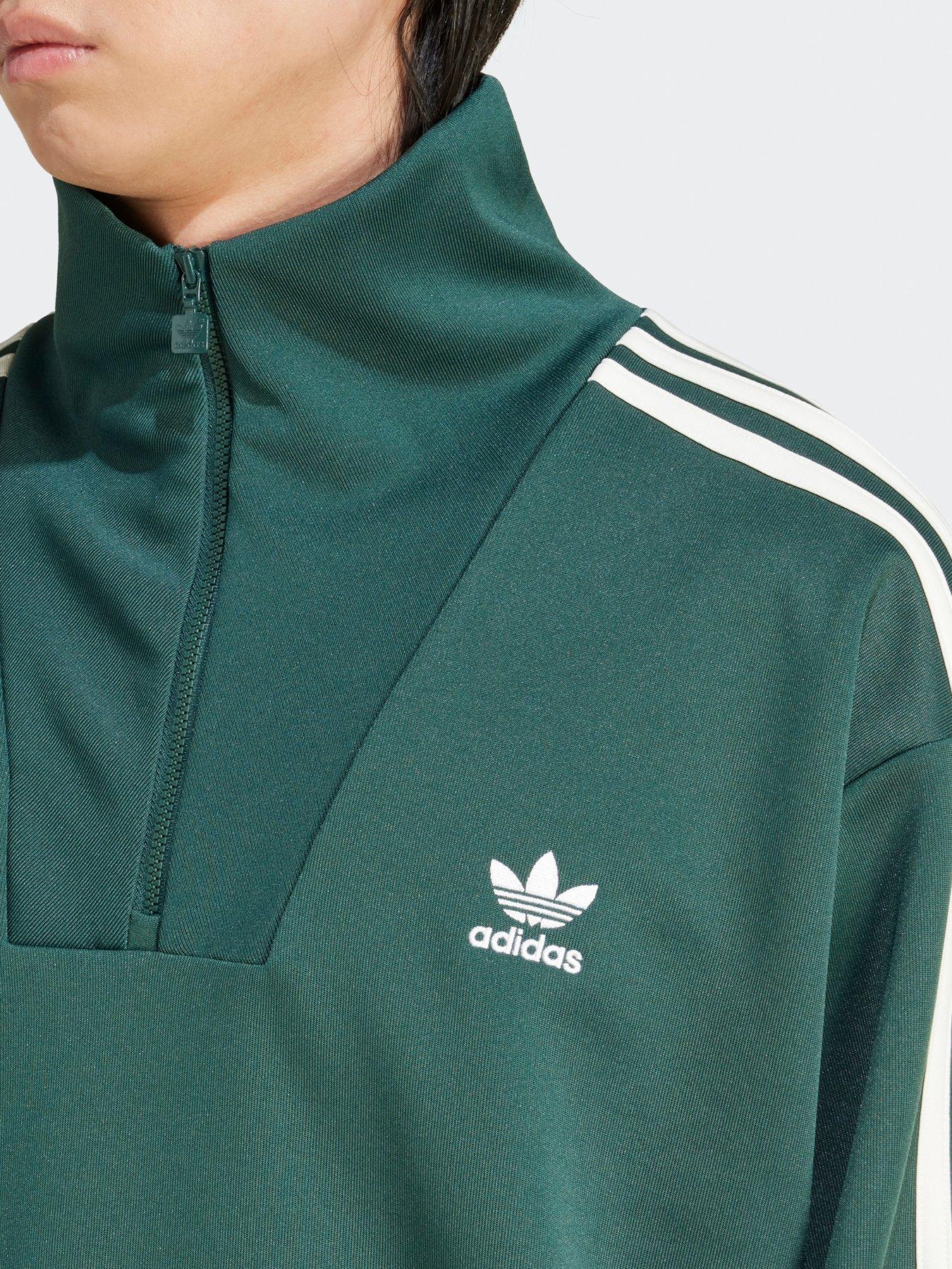 adidas-mens-funnelneck-track-top-greenoutfit