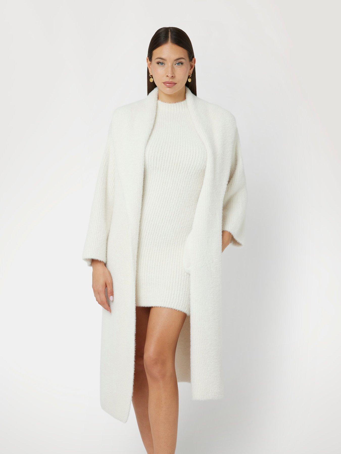 guess-vero-oversized-midi-cardigan-white