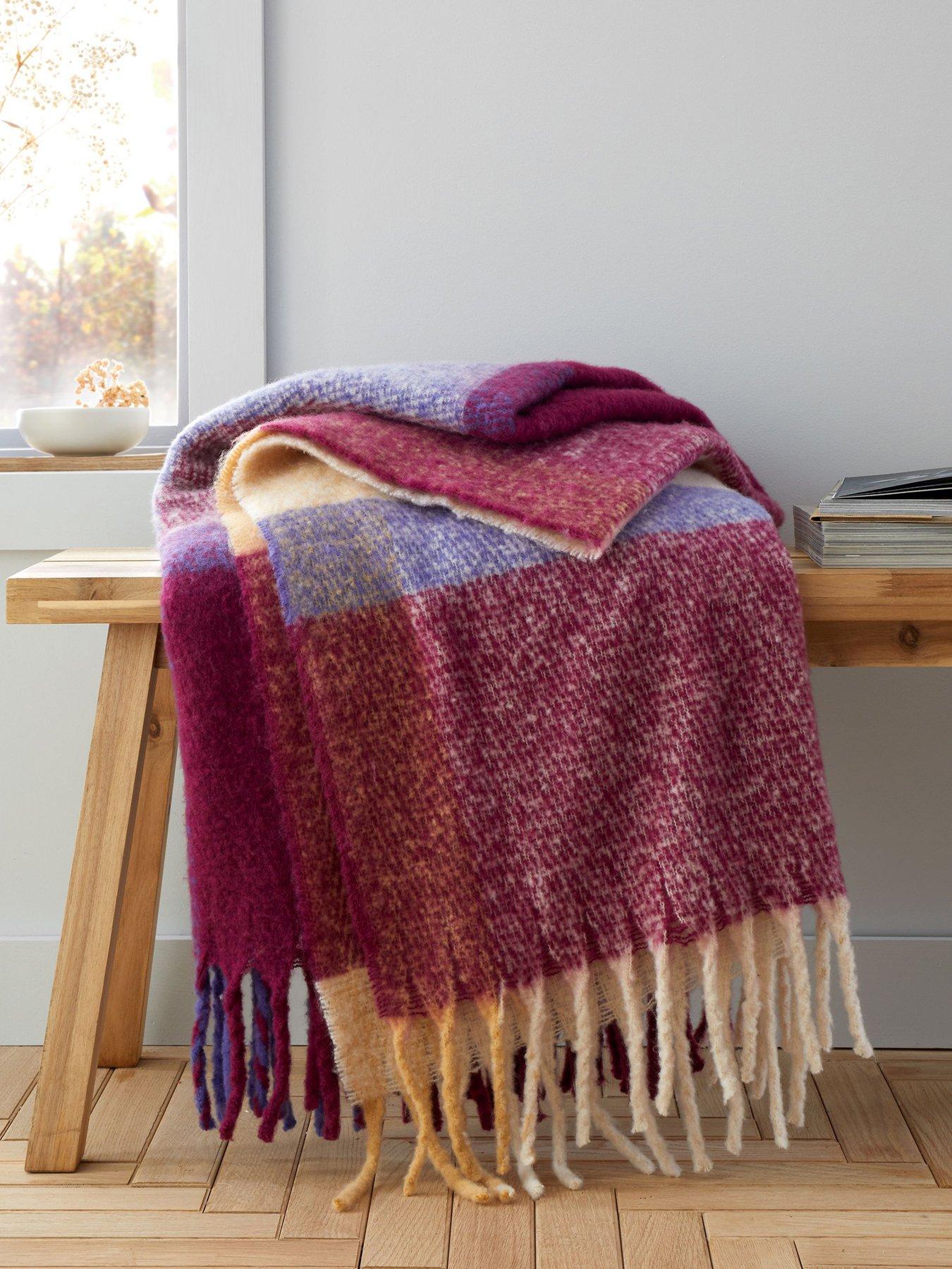 catherine-lansfield-faux-check-throw--130x170cm-plum