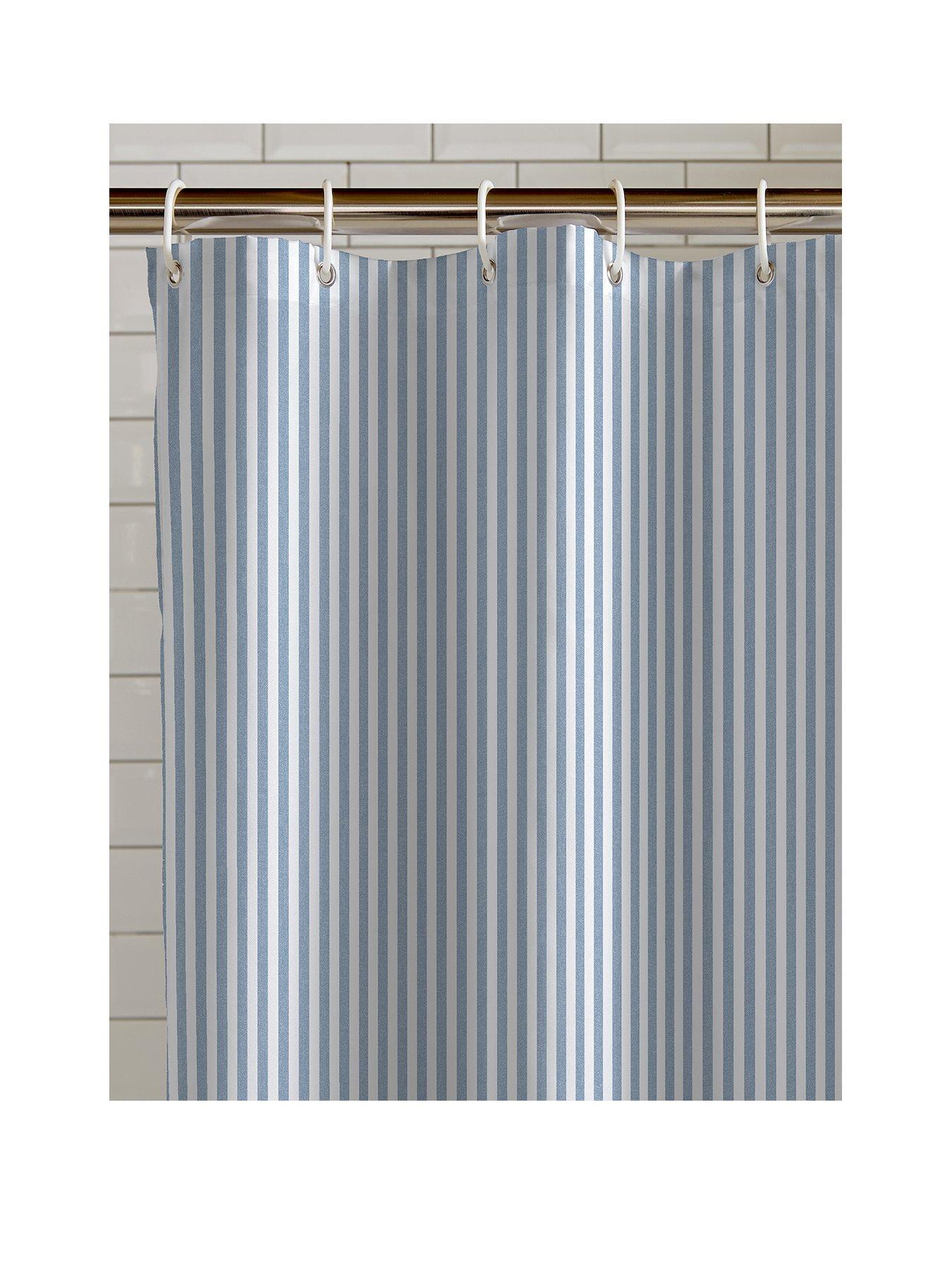 undefined Timeless Stripe Shower Curtain