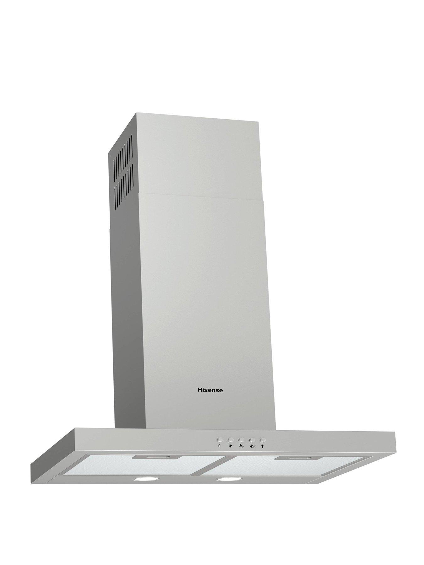 undefined Hisense CH6T4BXUK 60cm T-Shape Cooker Hood - Stainless Steel