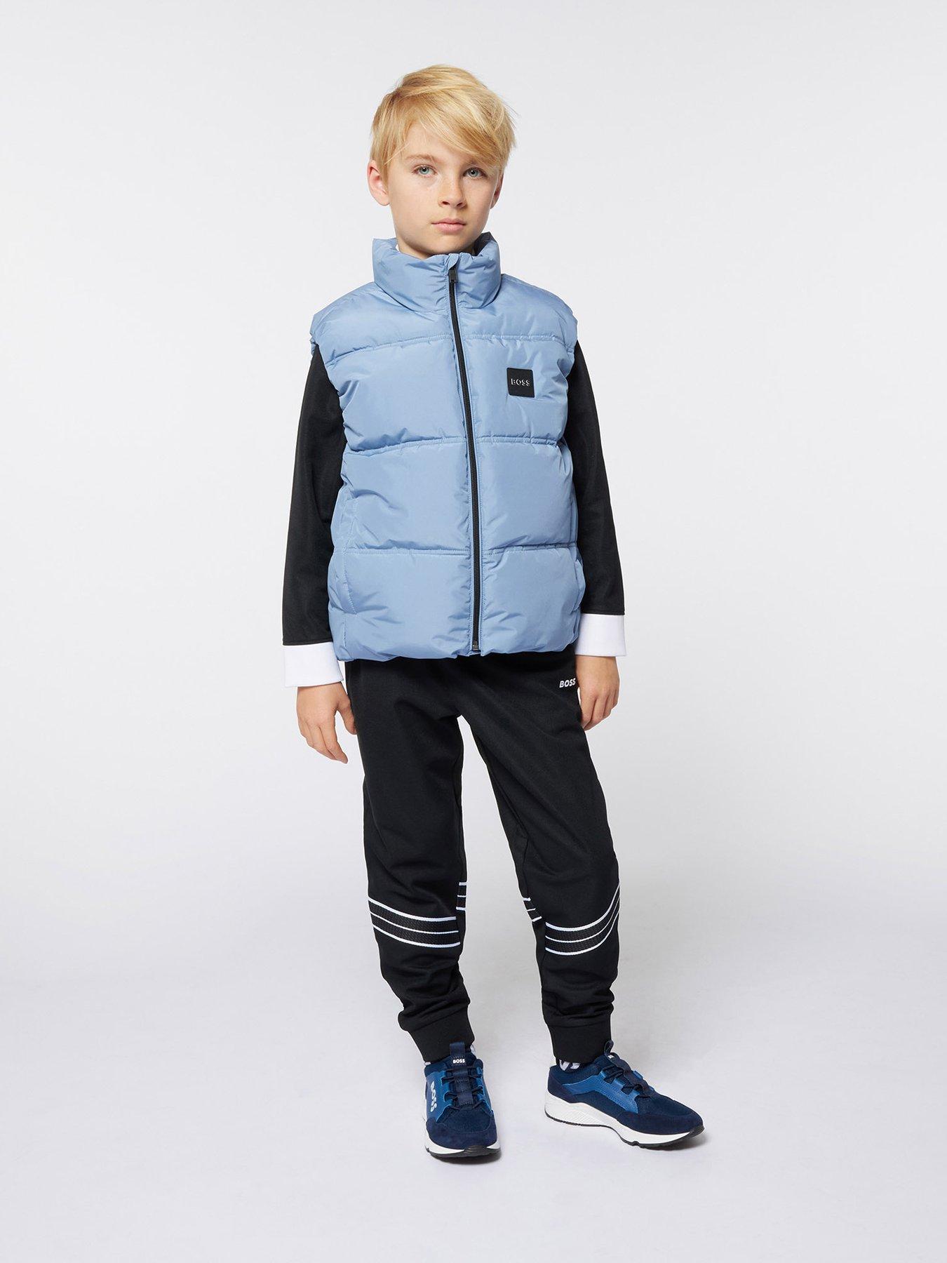 boss-boys-padded-gilet-greystillFront