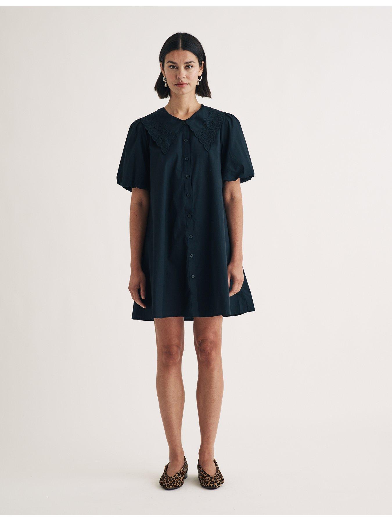 nobodys-child-collar-detailnbspmini-dress-blackback