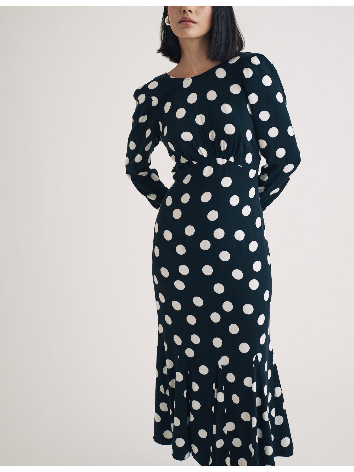 nobodys-child-long-sleeve-polka-dot-midi-dress-blackback