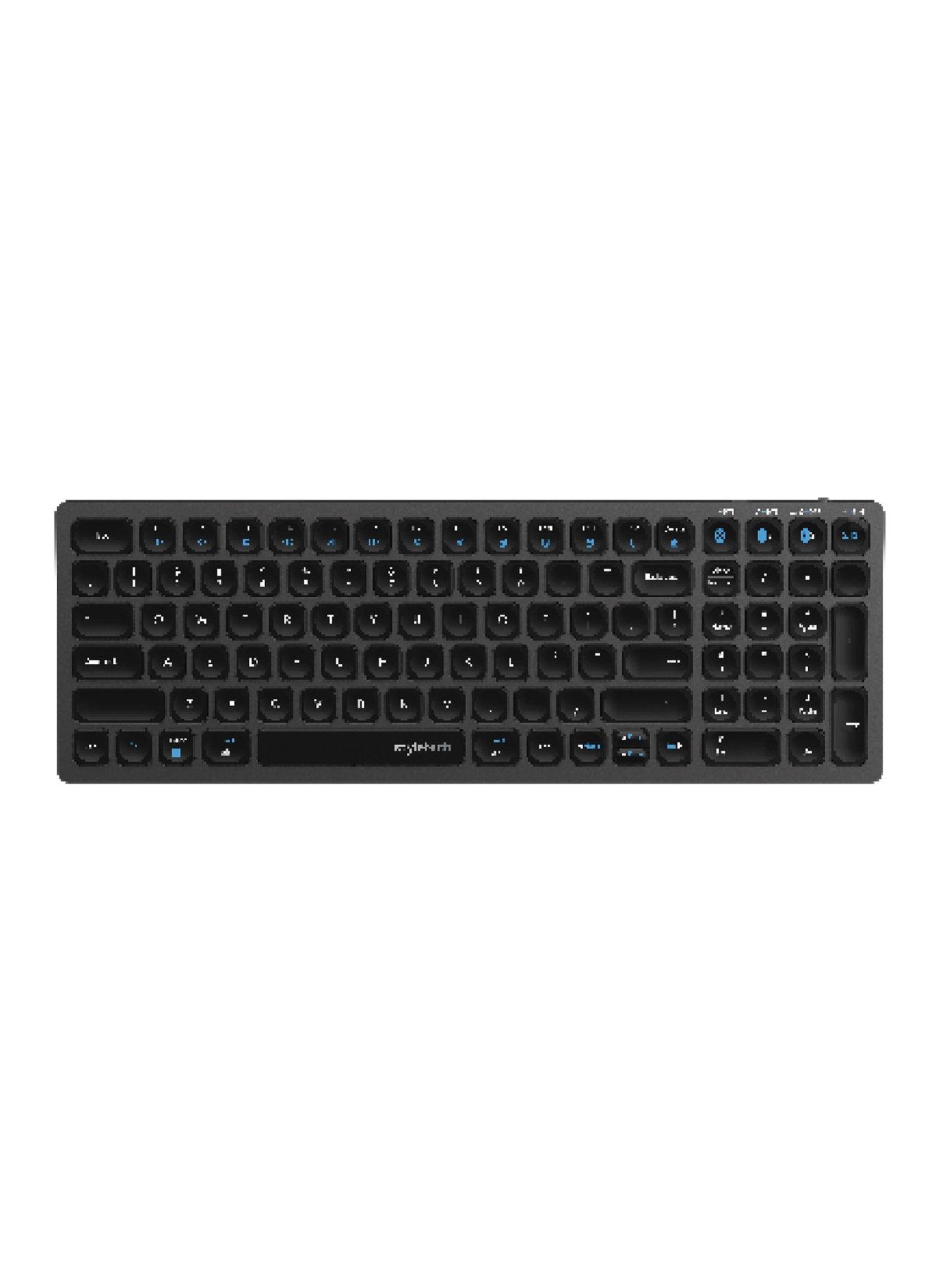 Image 5 of 7 of Styletech Styletech MK650 Multi-Mode Wireless Mouse &amp; Keyboard - Black