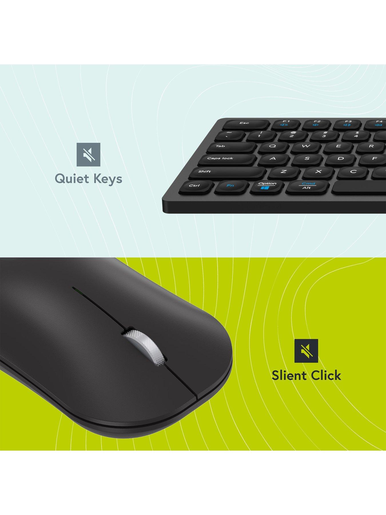 Image 6 of 7 of Styletech Styletech MK650 Multi-Mode Wireless Mouse &amp; Keyboard - Black