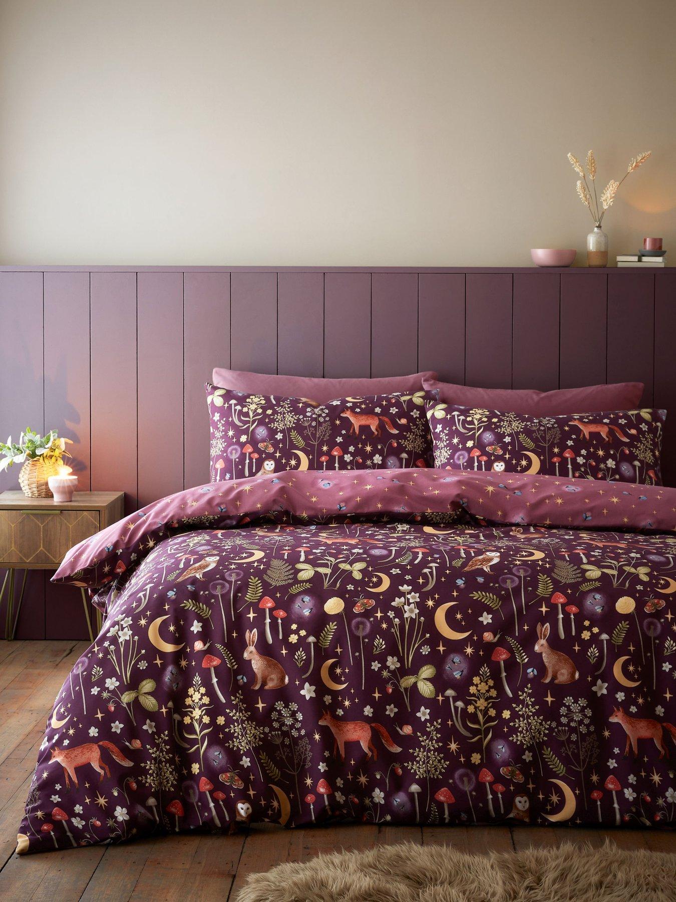 catherine-lansfield-enchanted-twilight-duvet-cover-set-plumback