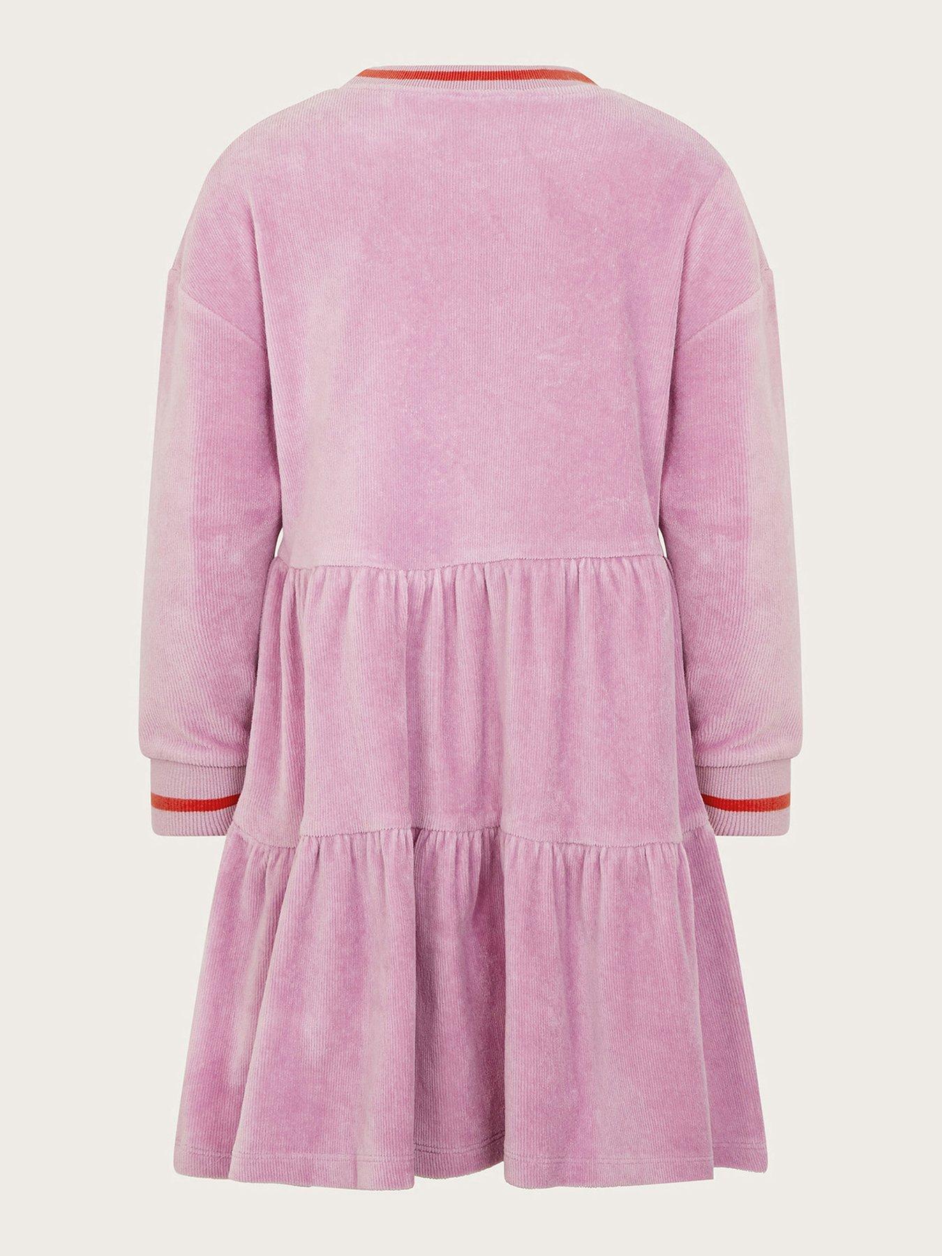 monsoon-girls-velour-dress-lilacback