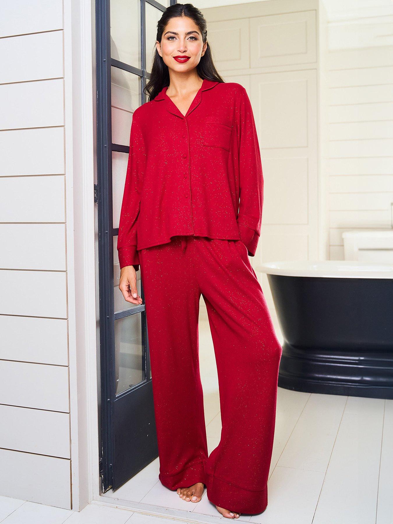 Image of Jim Jam The Label Jimjam Ribbed Sparkle Pyjama Set