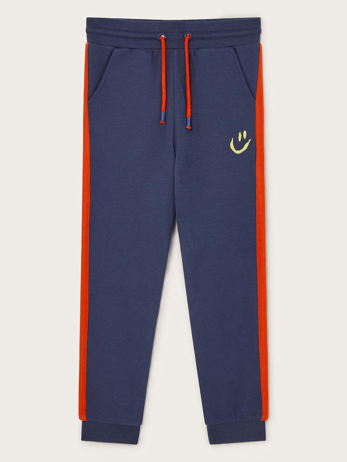 Image 1 of 3 of Monsoon Boys Washed Joggers - Blue