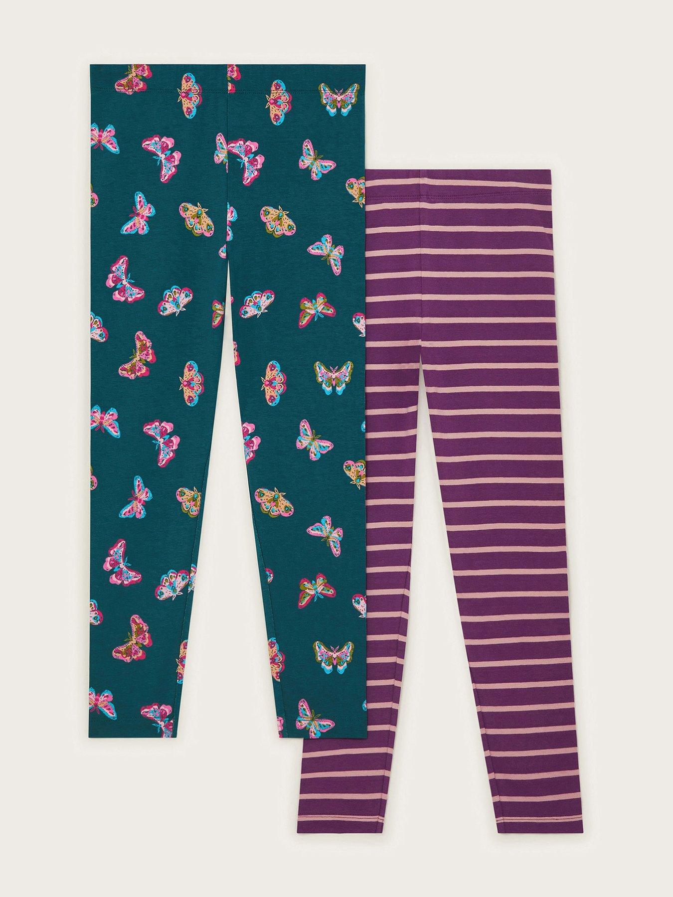 monsoon-girls-2-pack-butterfly-leggings-greenstillFront