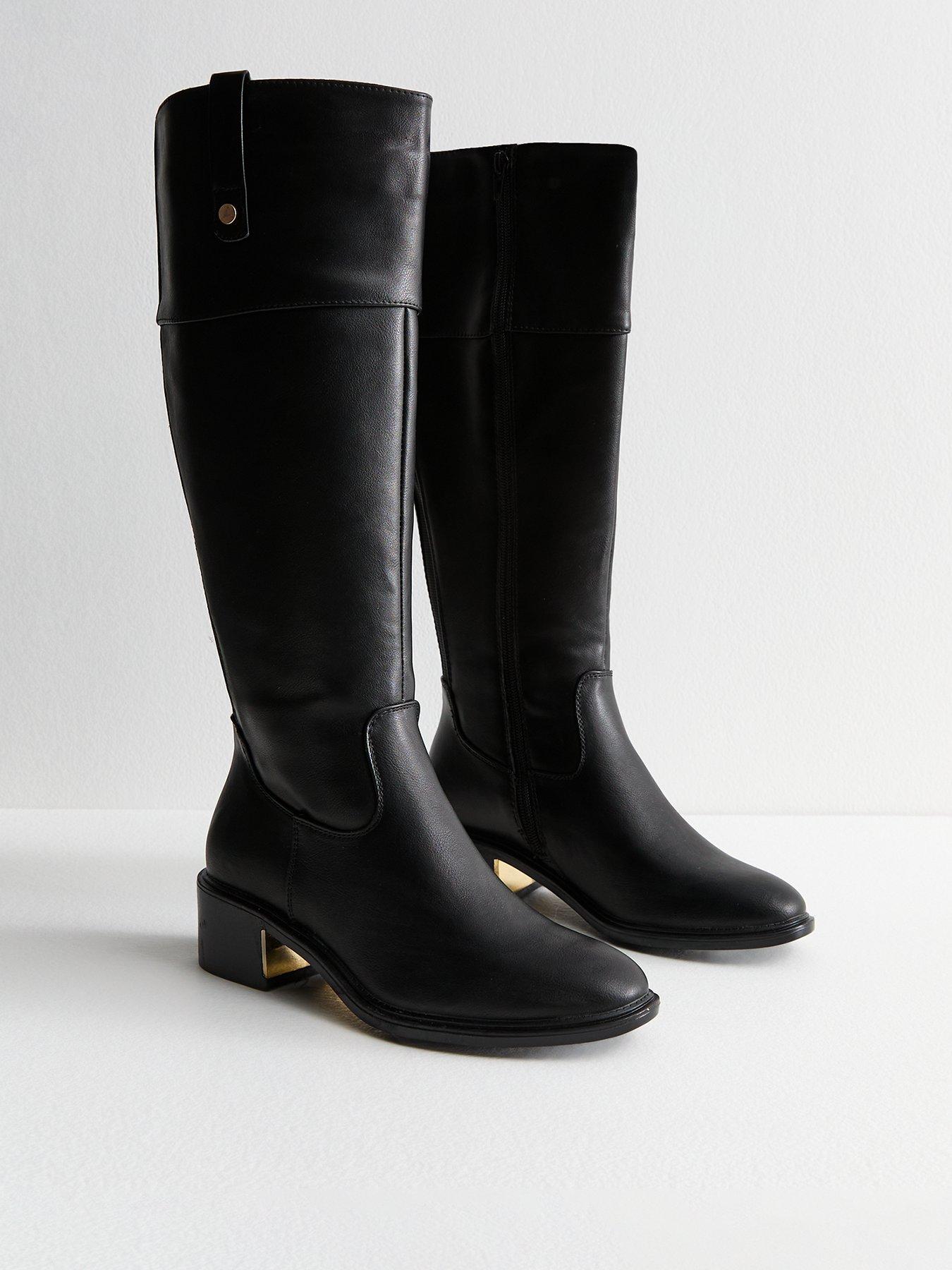 new-look-faux-leather-knee-high-boots-blackstillFront