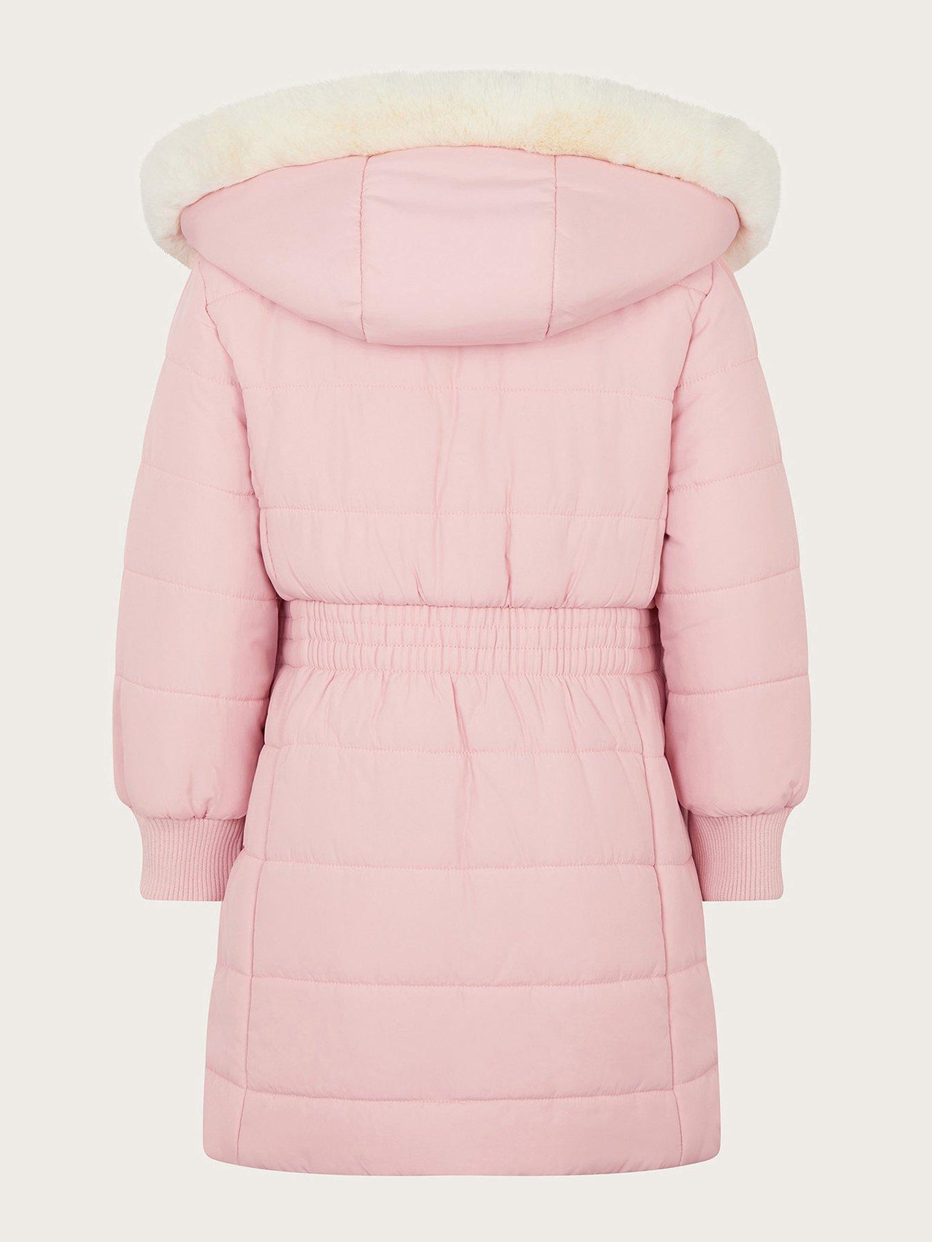 monsoon-girls-faux-fur-trim-hooded-padded-coat-pinkback