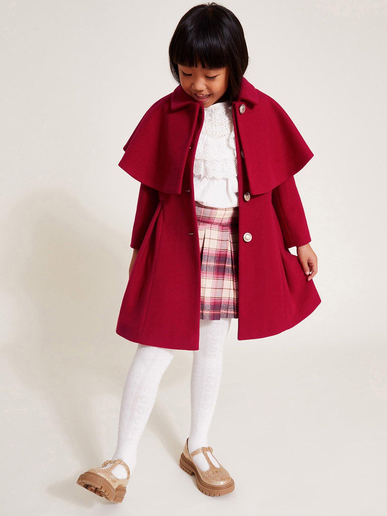 monsoon-girls-detachable-cape-collared-coat-red