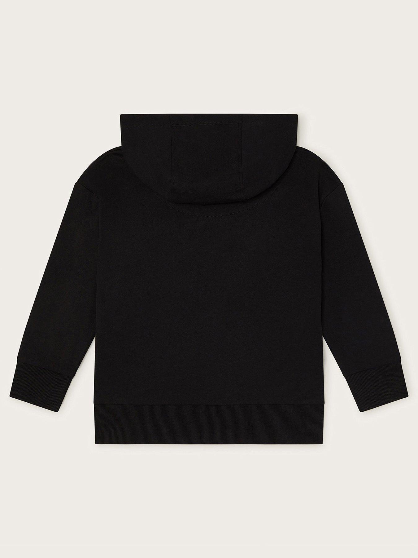 Image 2 of 3 of Monsoon Boys Shapes Hoodie - Black