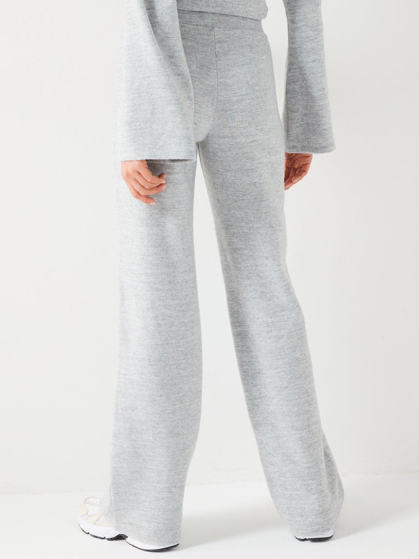 v-by-very-snit-wide-leg-trouser-co-ord-greystillFront