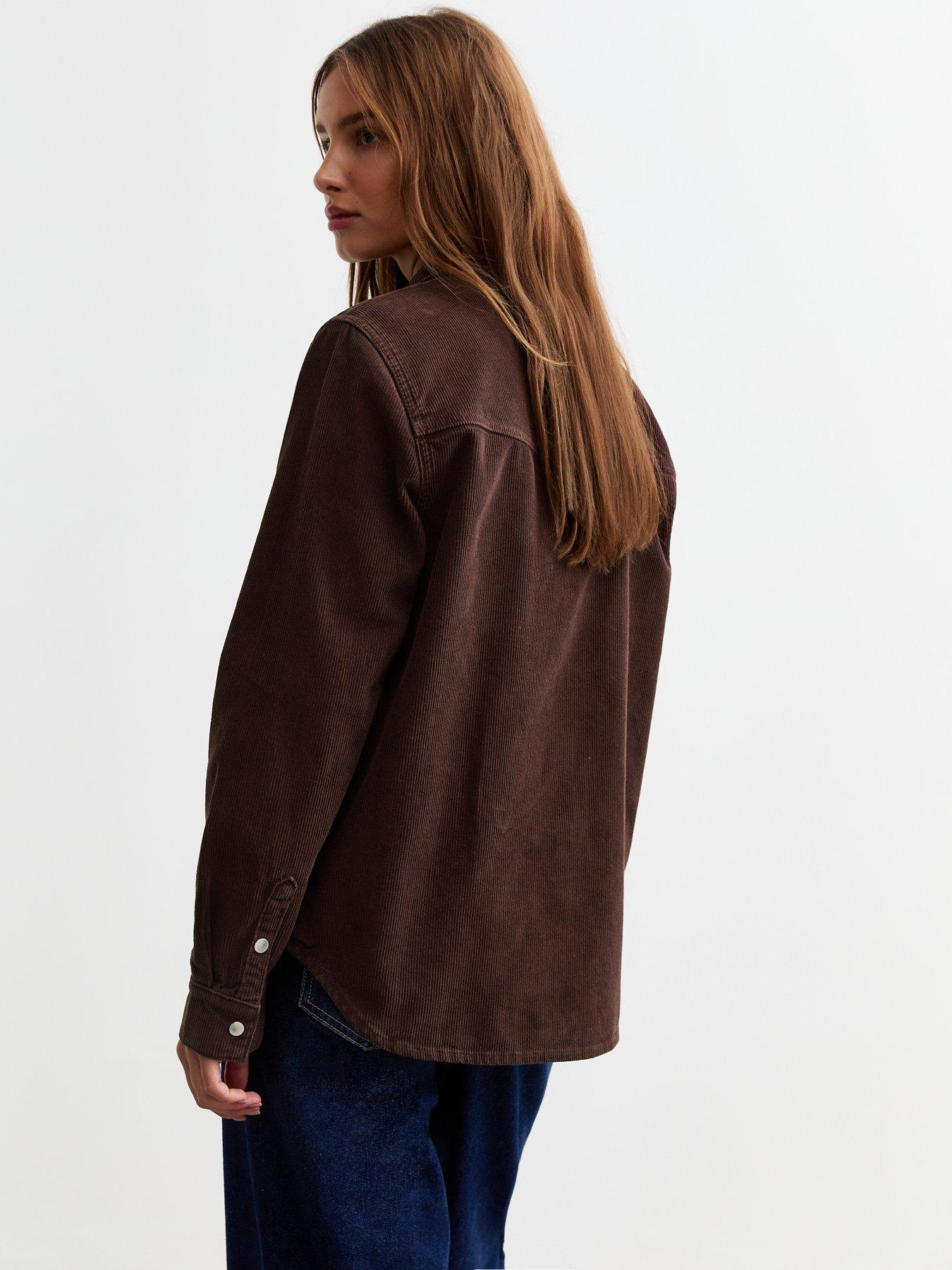 new-look-buttoned-corduroy-overshirt-brownstillFront