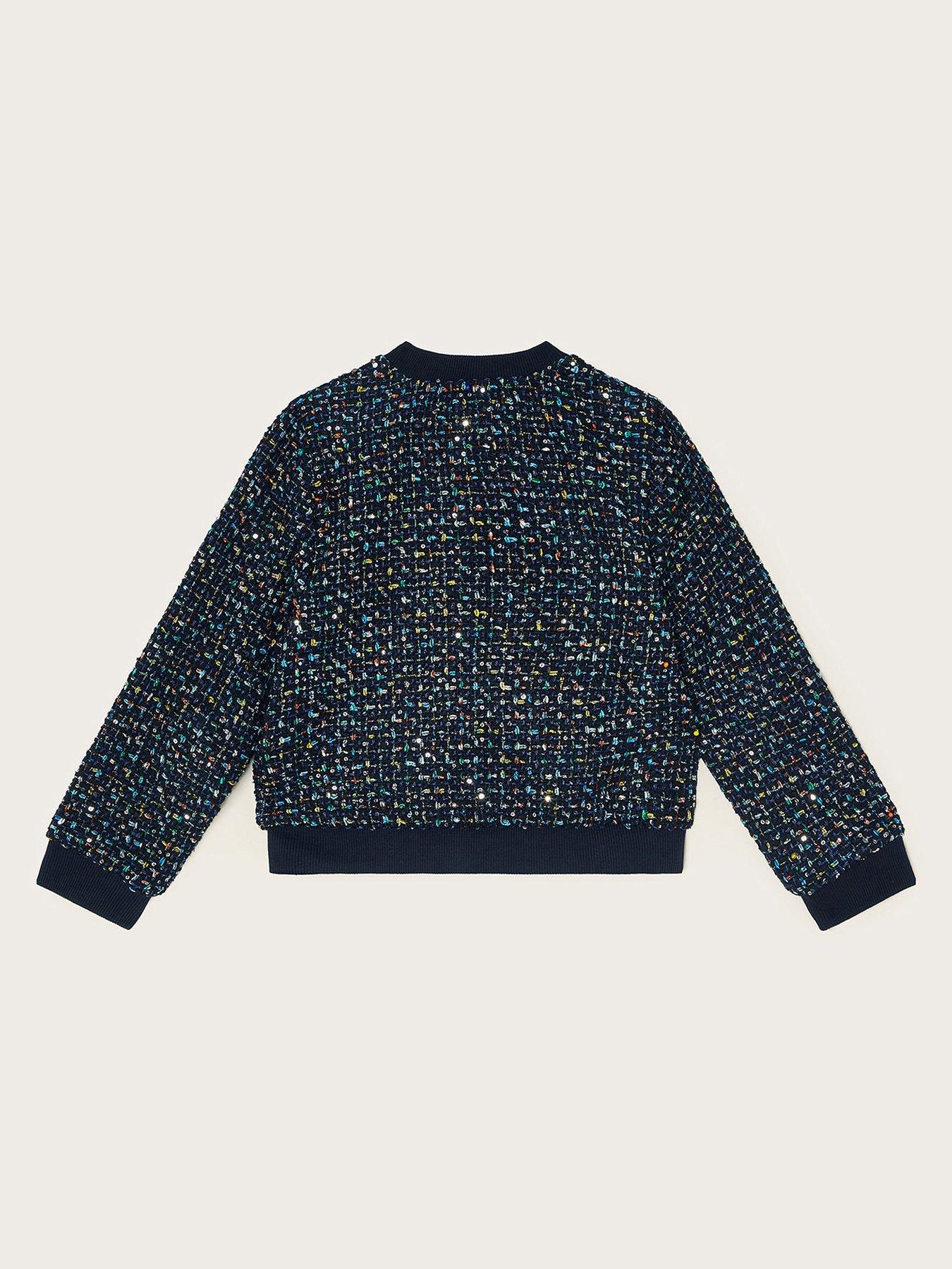 monsoon-girls-sparkle-tweed-bomber-jacket-navyback