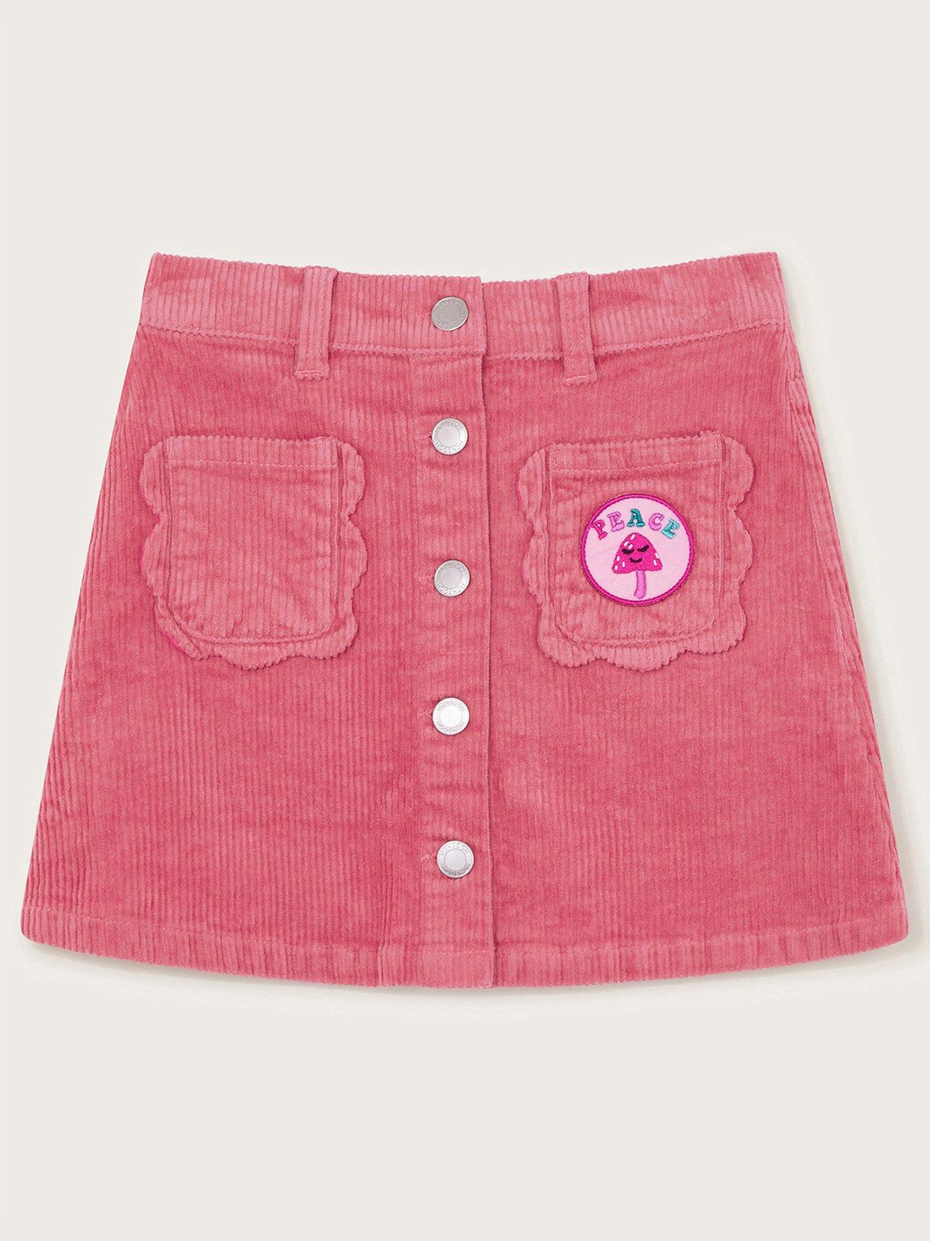 monsoon-girls-corduroy-skirt-pink