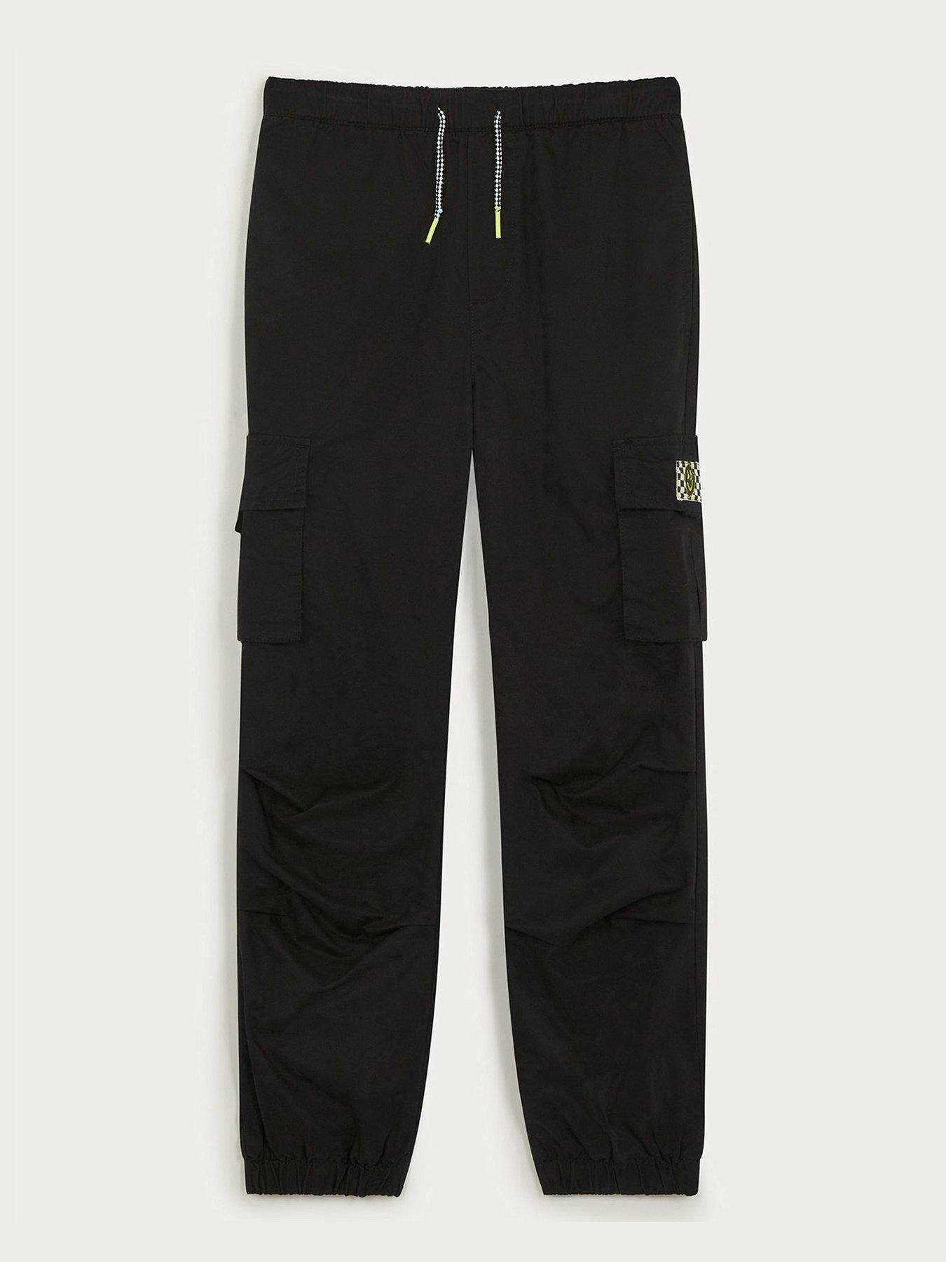 monsoon-boys-jersey-lined-cargo-trousers-black