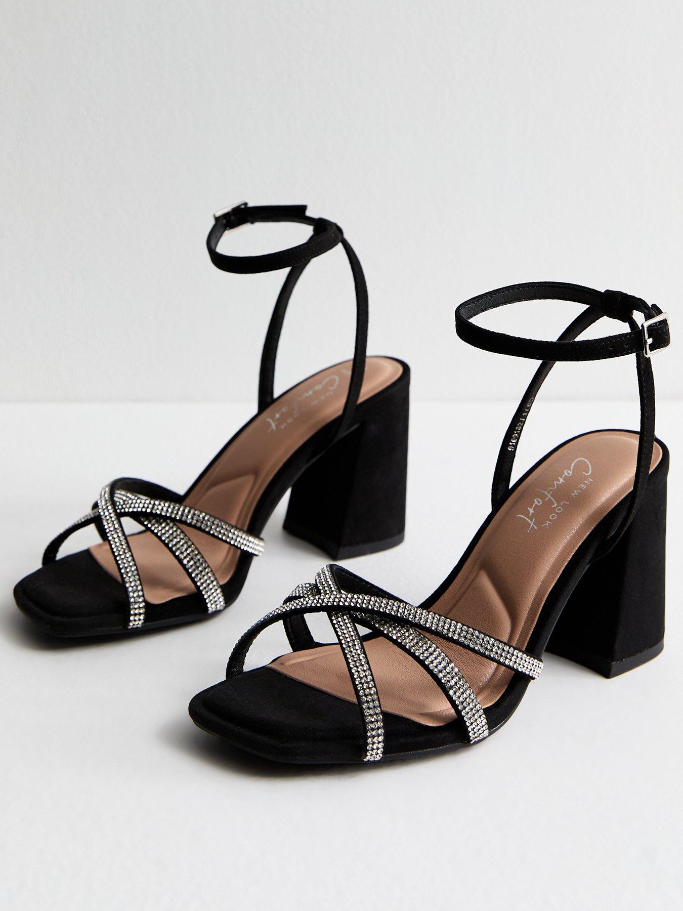 new-look-wide-fit-suedette-embellished-strap-sandals-blackstillFront