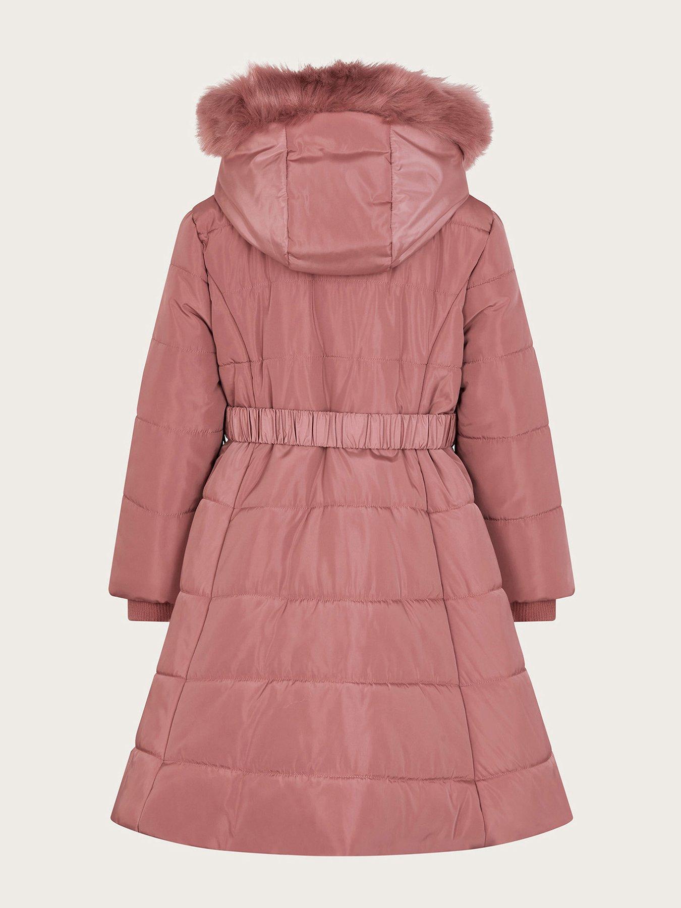 monsoon-girls-aline-longline-padded-coat-pinkback