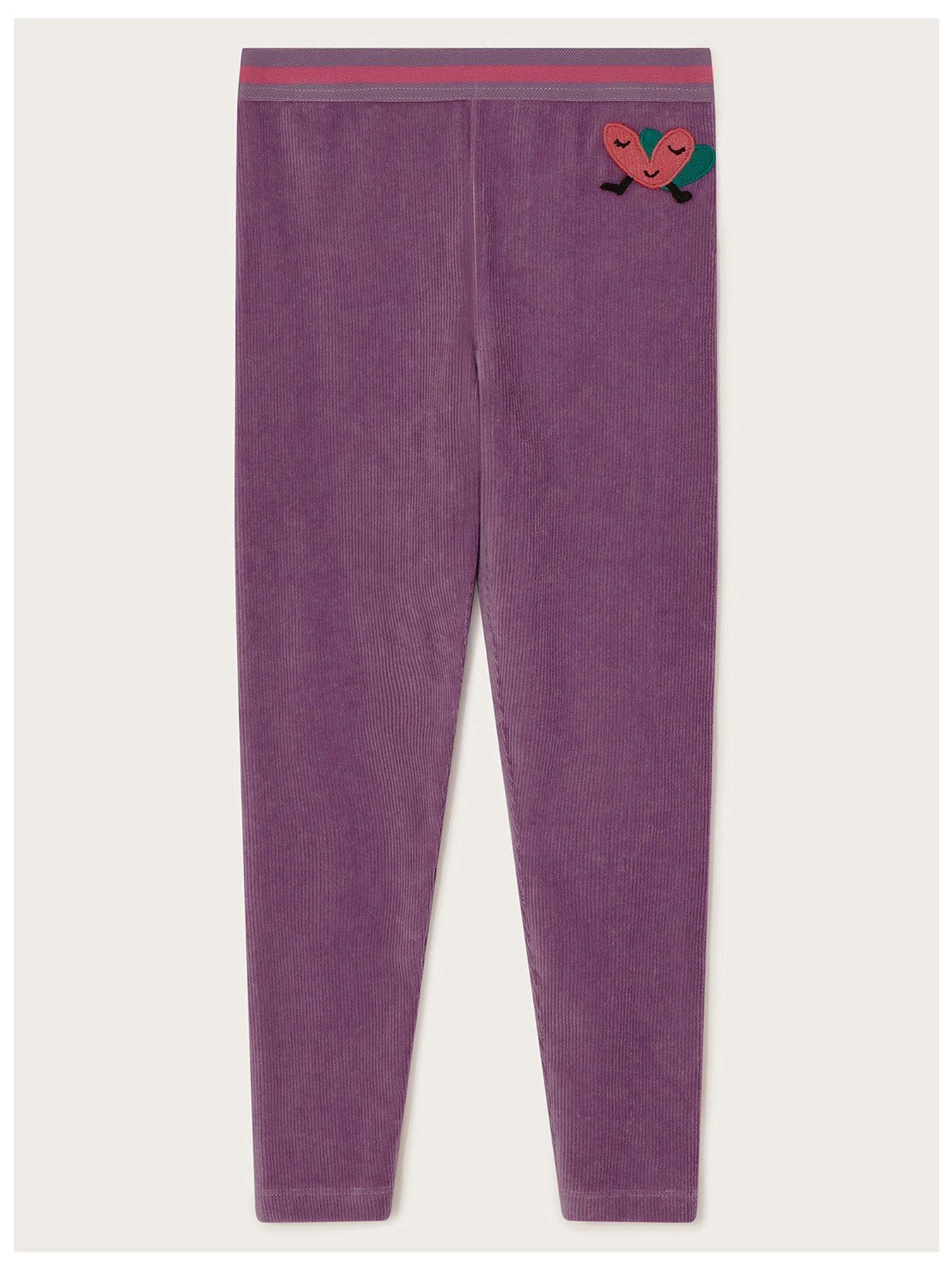 monsoon-girls-velour-leggings-lilac