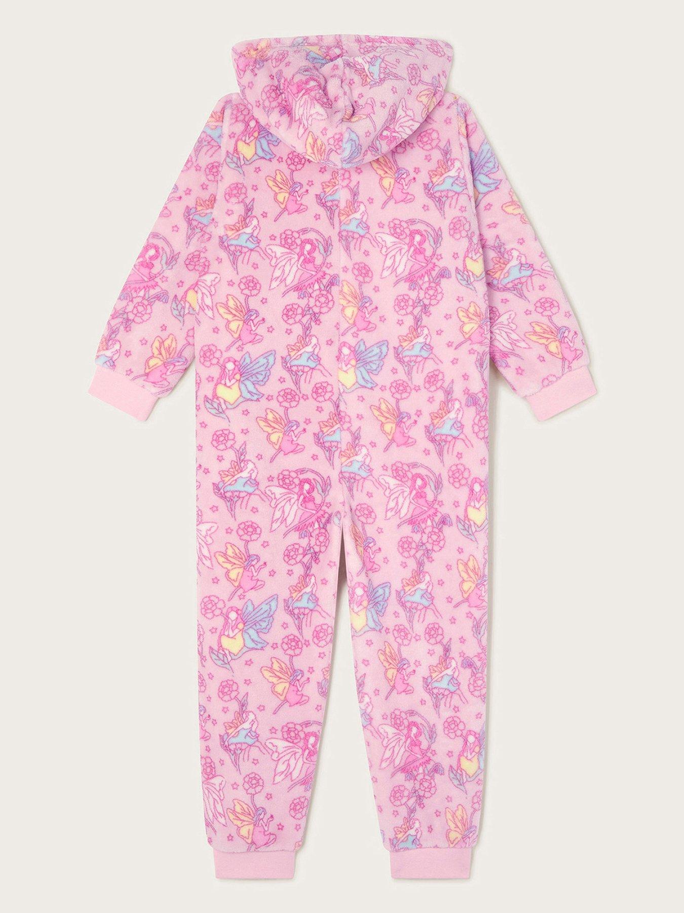 monsoon-girls-fairy-print-fleece-all-in-one-pinkback