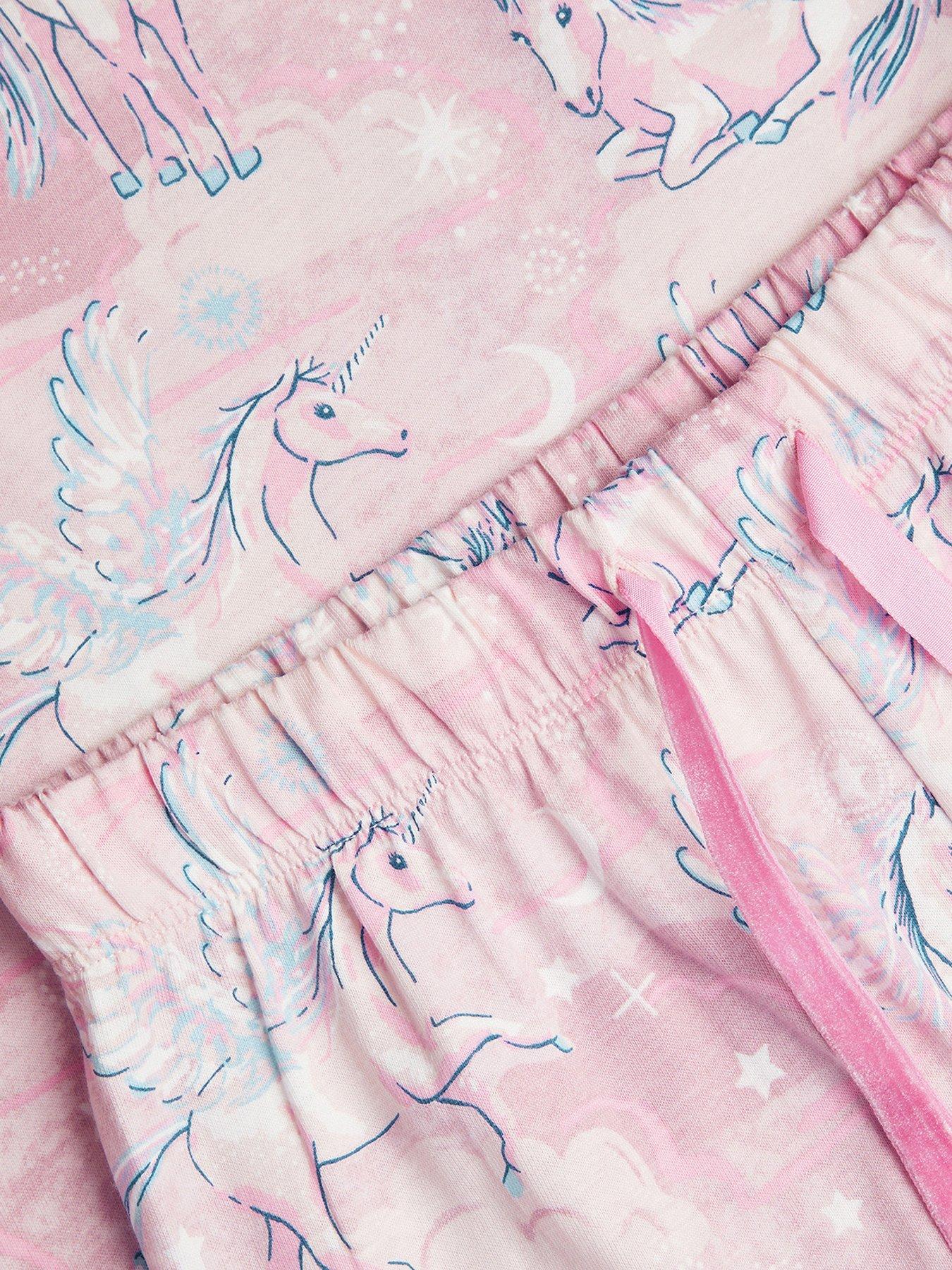 monsoon-girls-unicorn-print-long-sleeve-pyjama-set-pinkoutfit