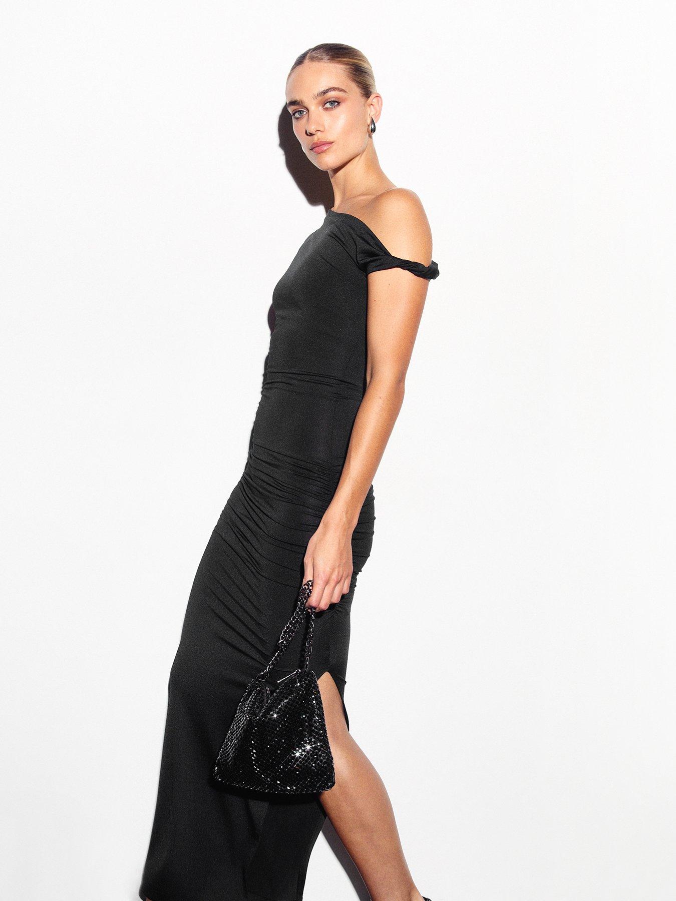 new-look-twist-shoulder-maxi-dress-blackoutfit