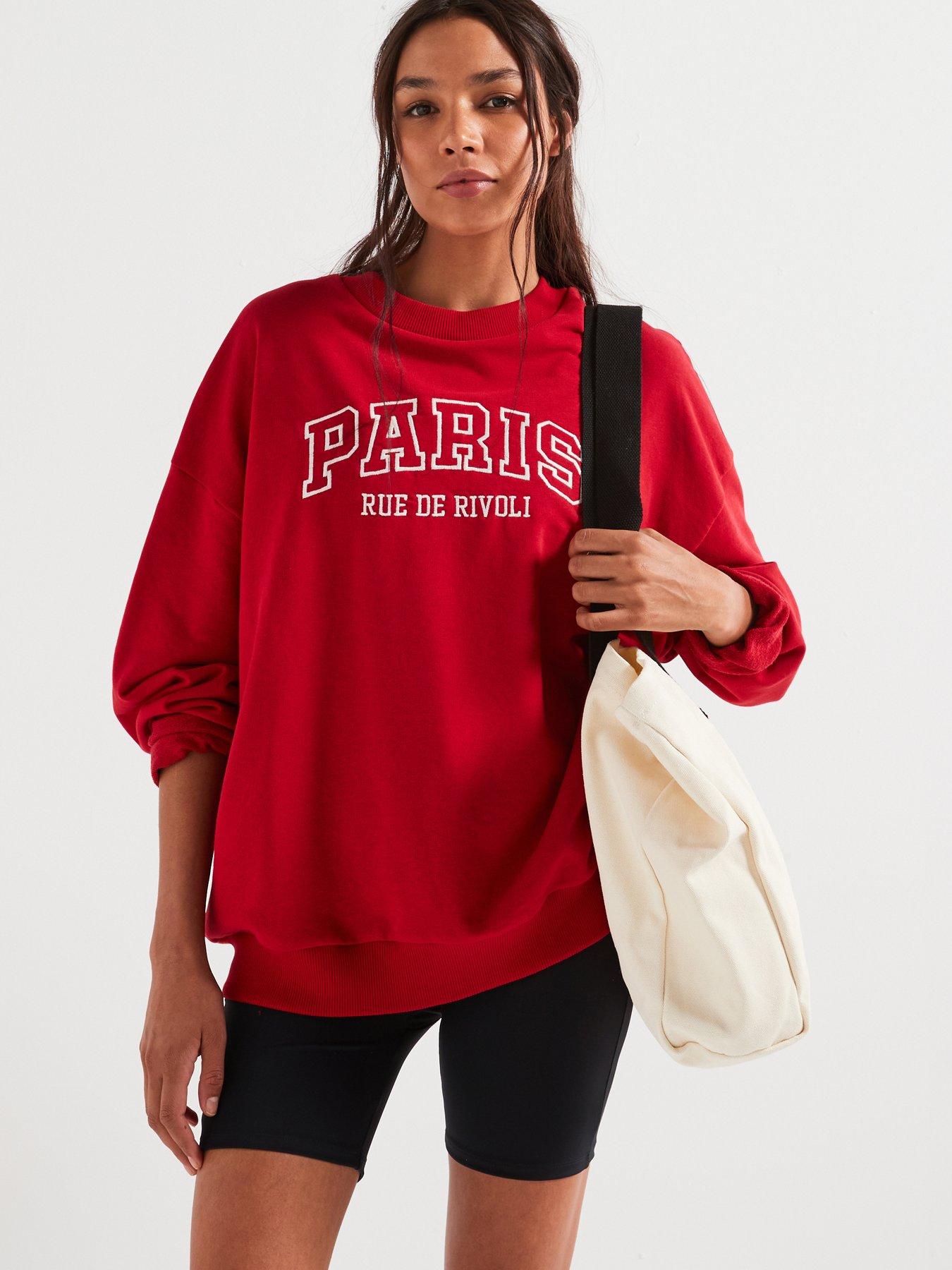 v-by-very-paris-oversized-sweatshirt-red