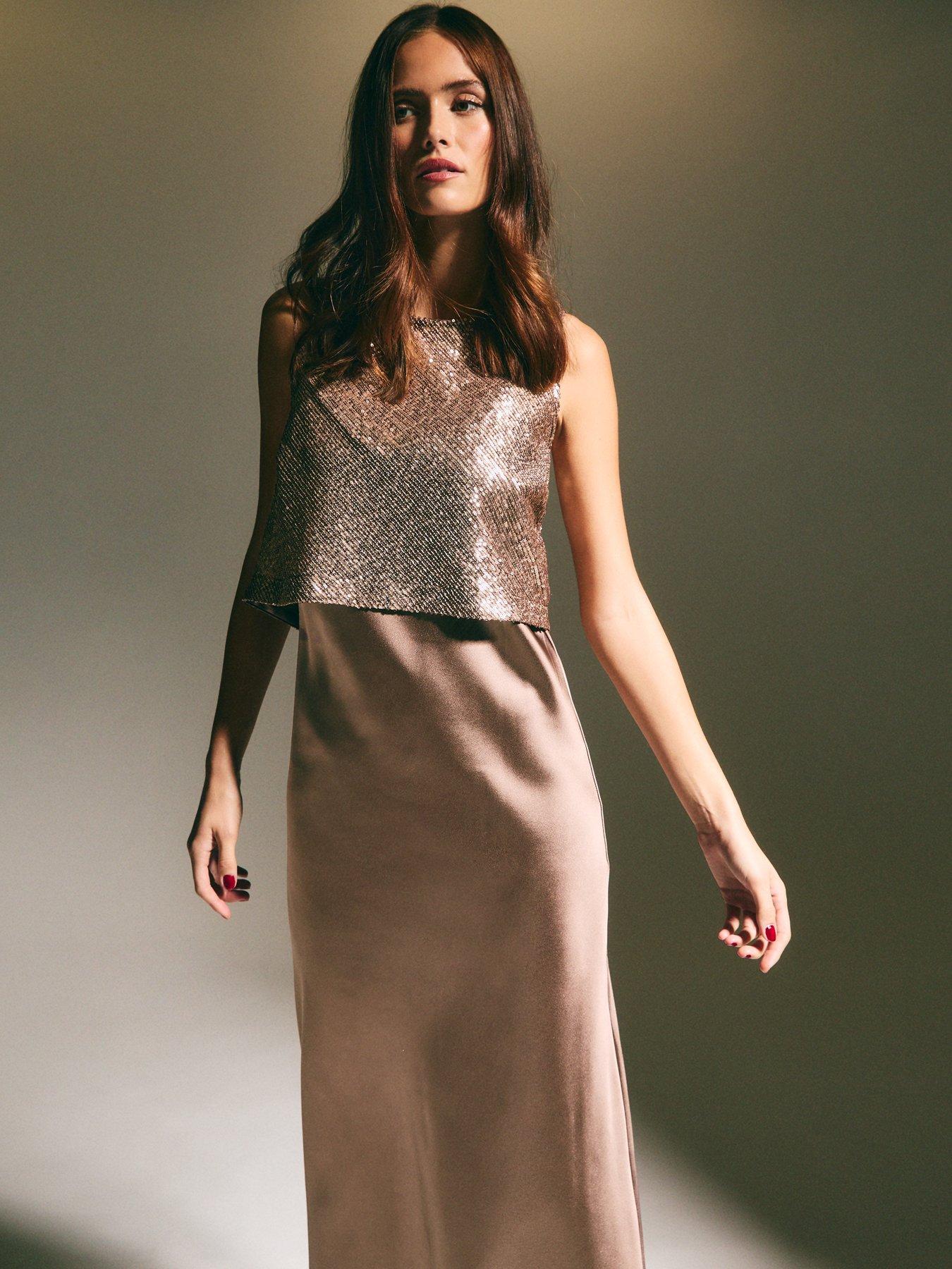 new-look-sequinned-2-in-1-maxi-dress-browndetail