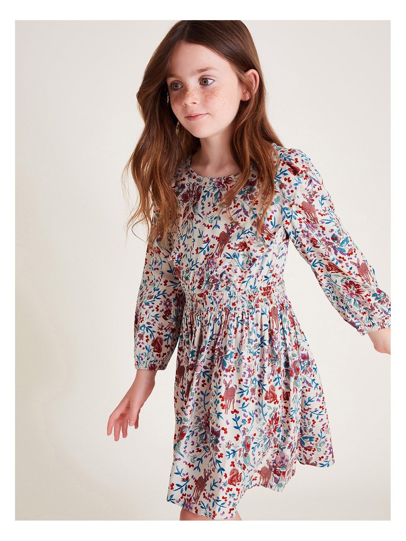 monsoon-girls-floral-woodland-long-sleeve-dress-lilac