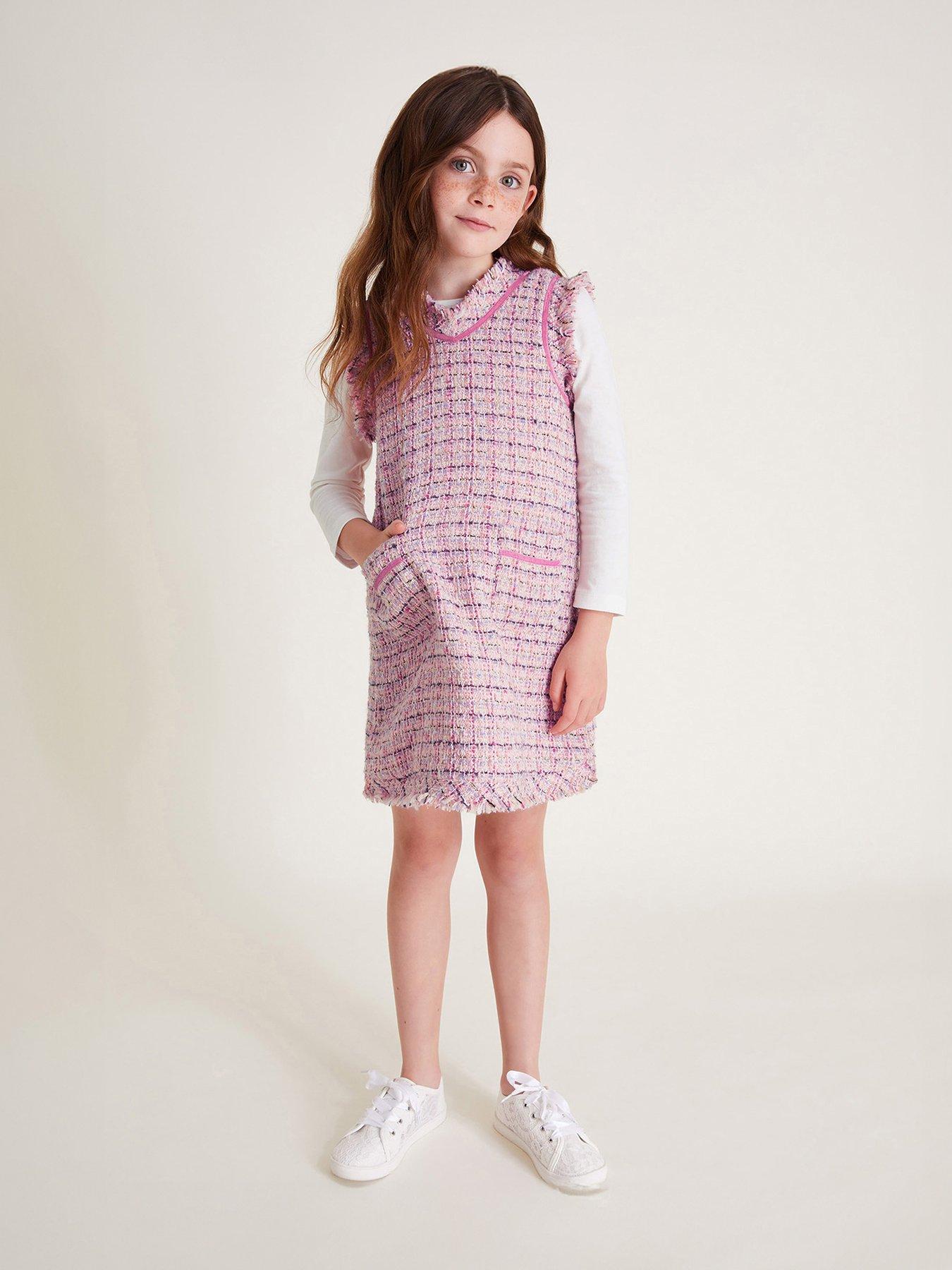 monsoon-girls-tweed-pinafore-dress-with-long-sleeve-t-shirt-pink