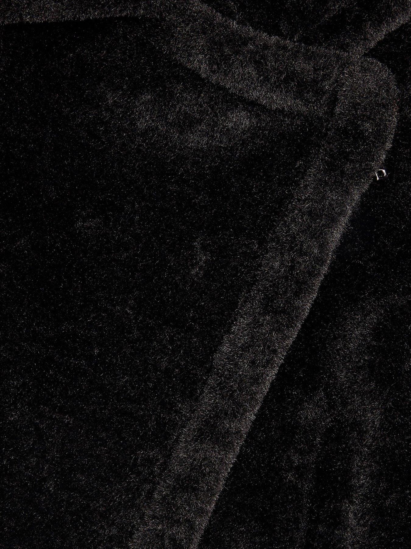 Image 3 of 3 of Monsoon Girls Aviator Jacket - Black