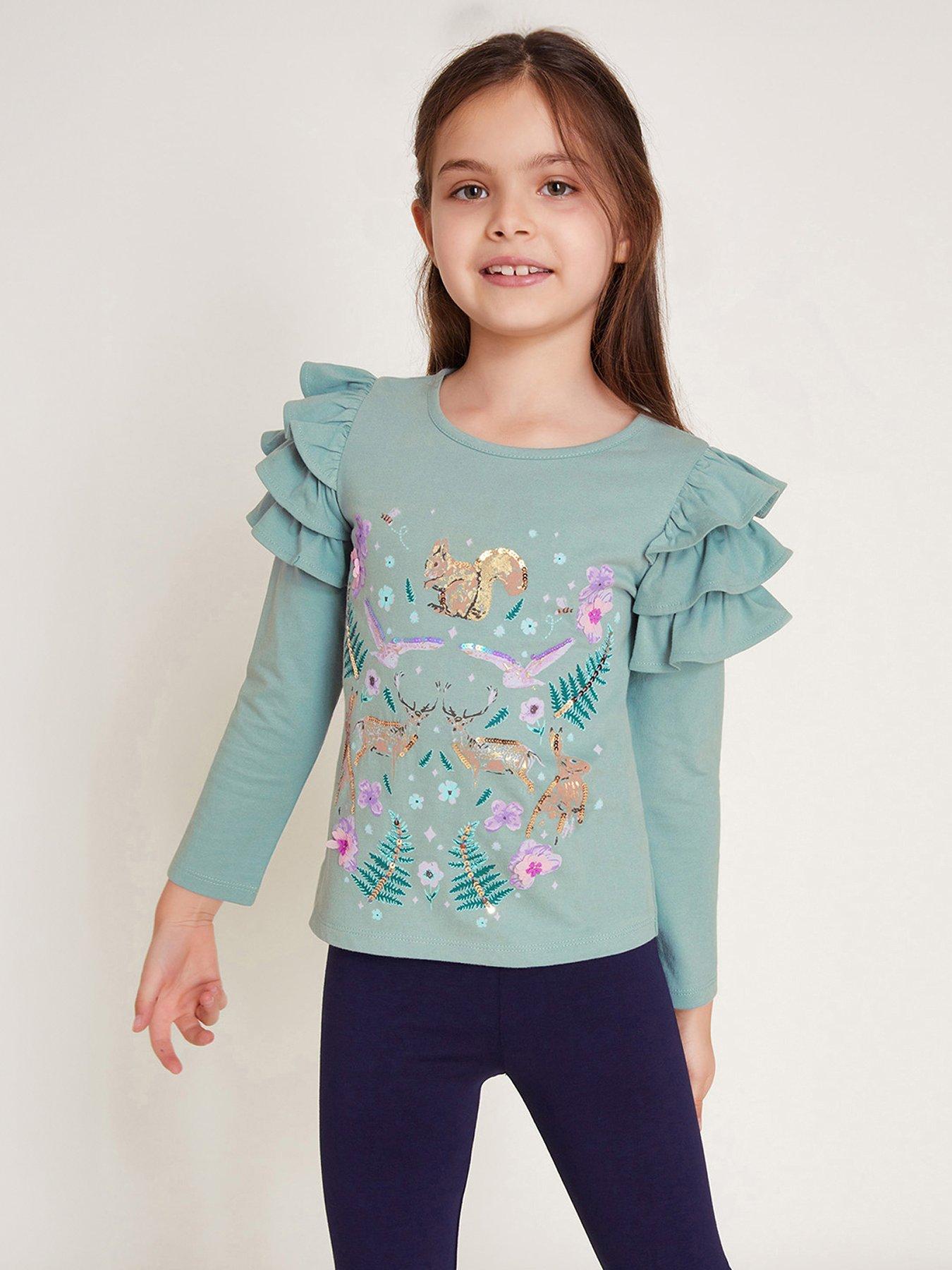 monsoon-girls-woodland-embellished-long-sleeve-top-green