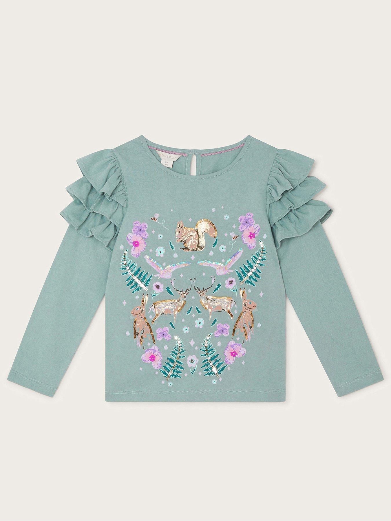 monsoon-girls-woodland-embellished-long-sleeve-top-greenstillFront