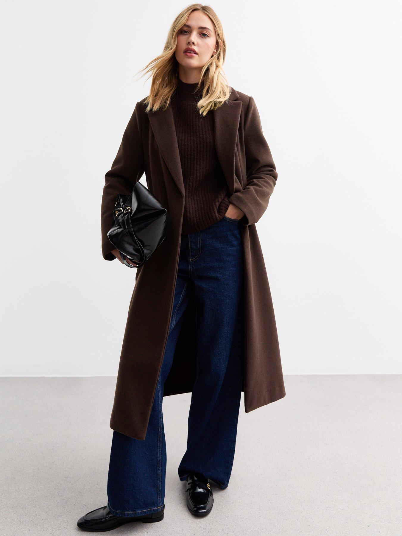 new-look-dark-brown-tailored-unlined-longline-belted-coatback