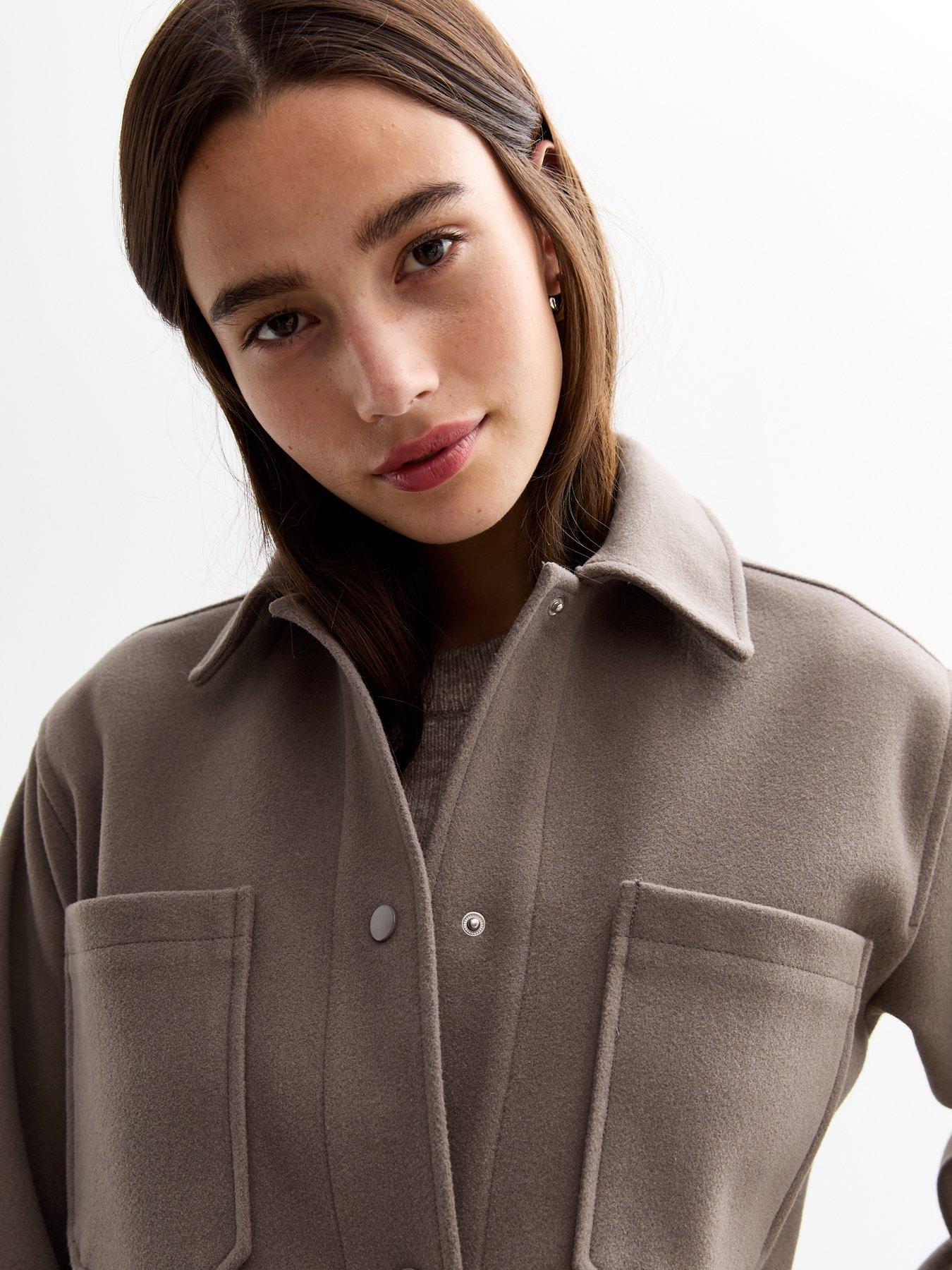 new-look-long-shacket-brownoutfit