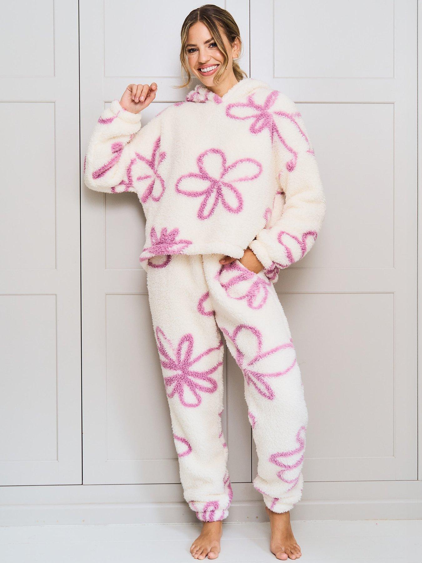 Jimjam Floral Fleece Twosie