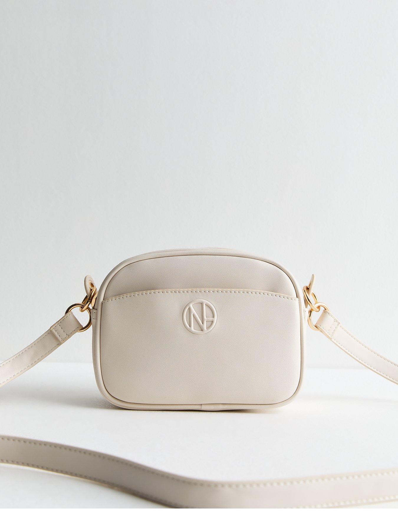 new-look-cream-dome-leather-look-crossbody-bag