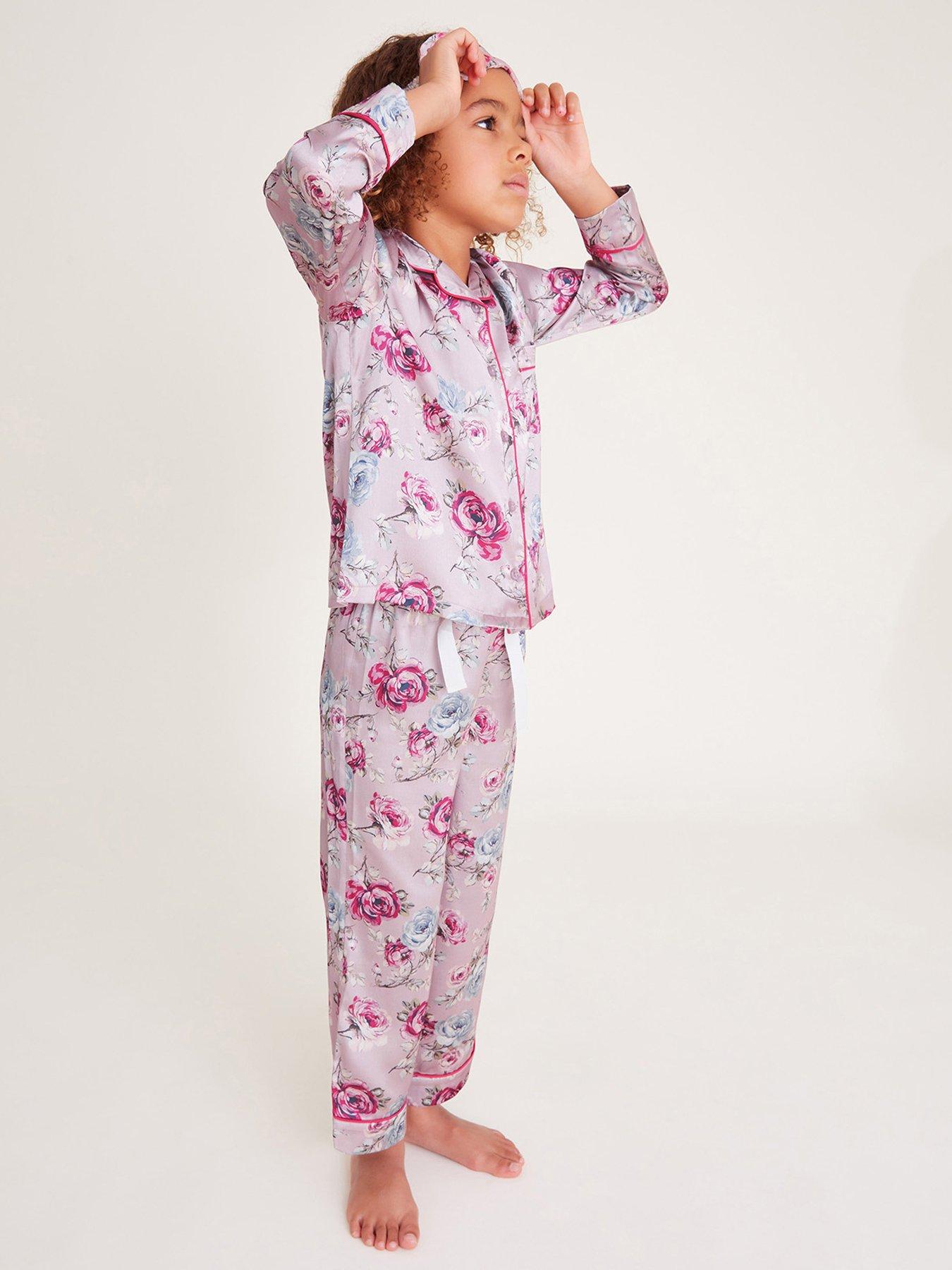 monsoon-girls-satin-rose-print-pyjama-set-pinkstillFront