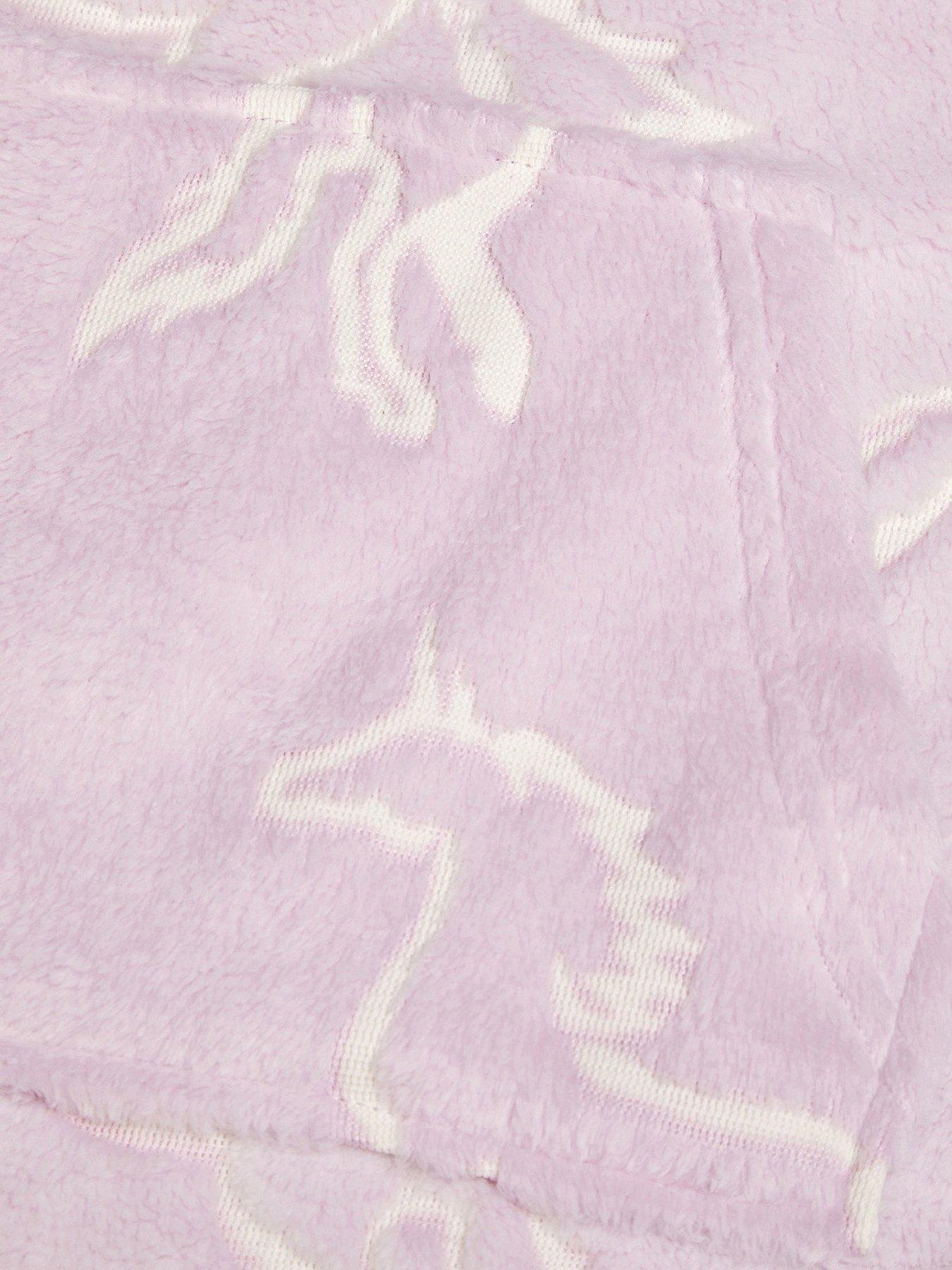 monsoon-girls-fleece-unicorn-print-blanket-hoodie-pinkoutfit