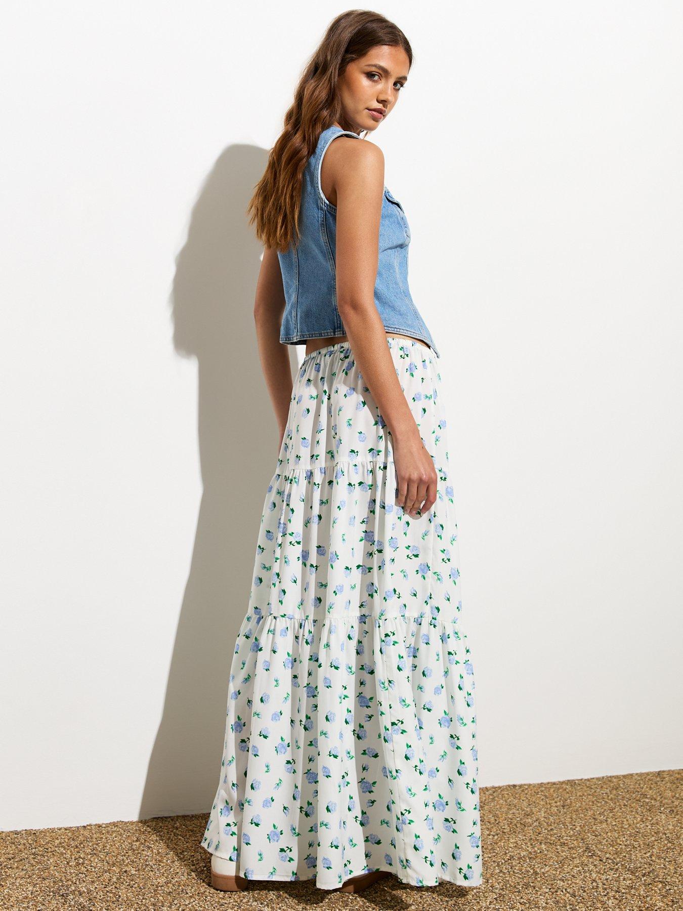 new-look-white-ditsy-floral-tiered-midi-skirt-printstillFront